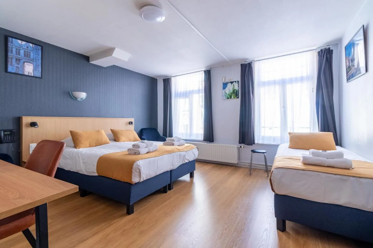 Bed in Hotel Montovani