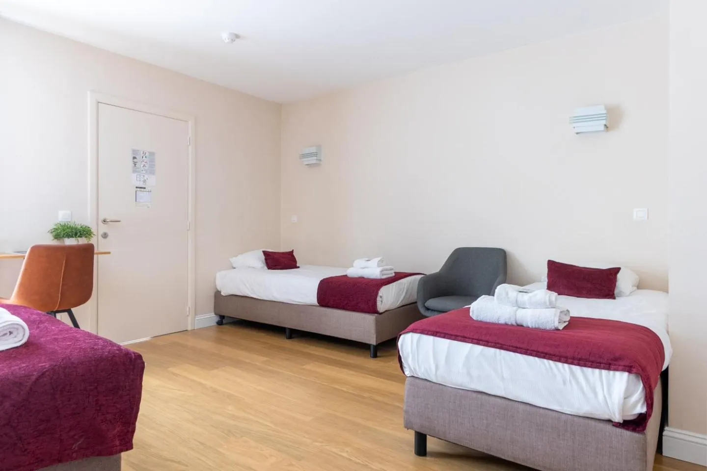 Bed in Hotel Montovani