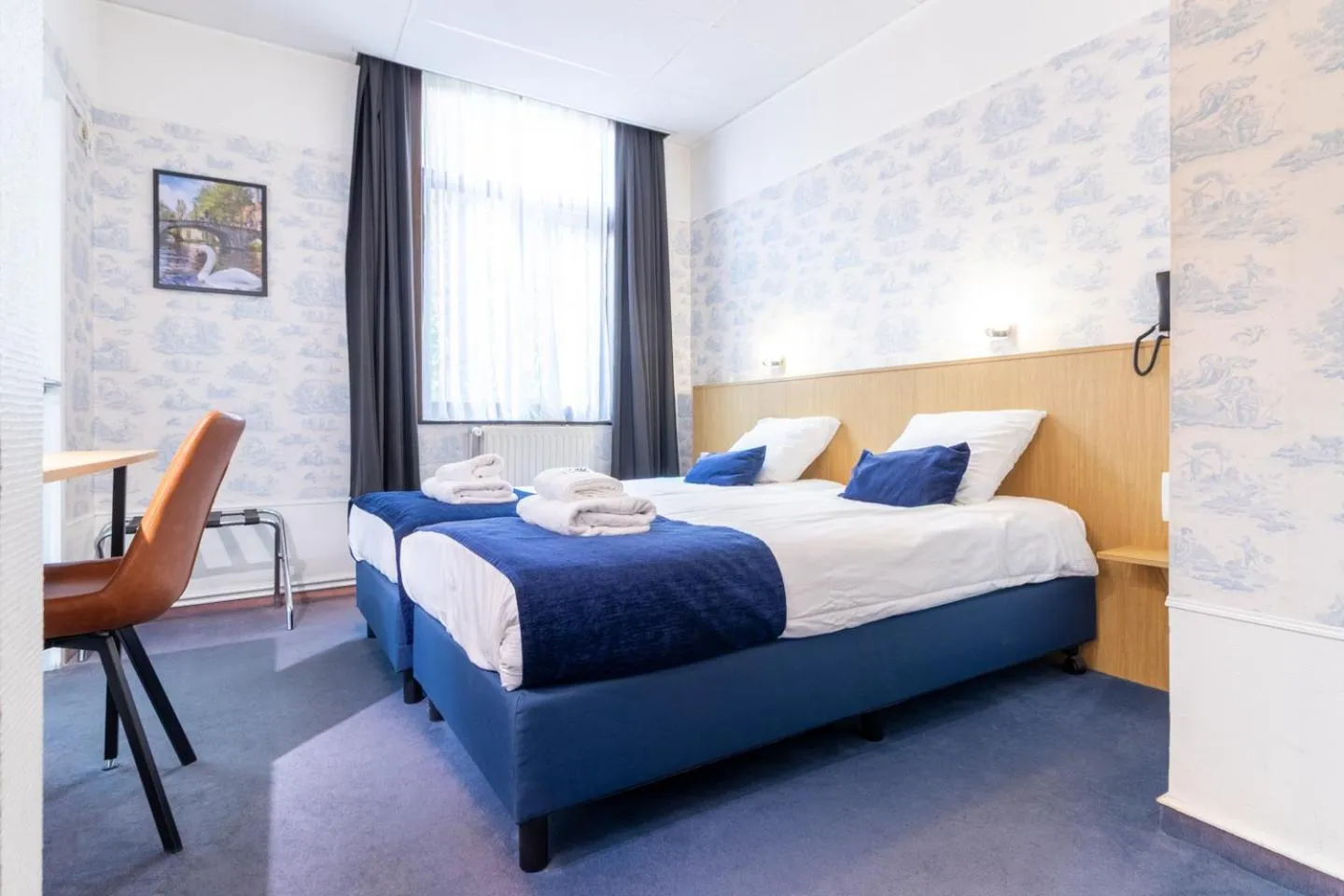 Bed in Hotel Montovani