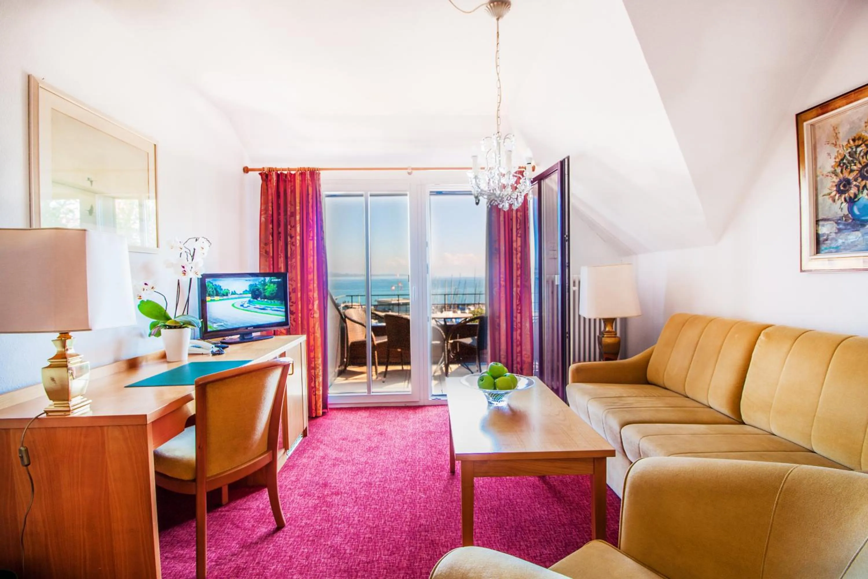 Living room in Hotel Schiff am See