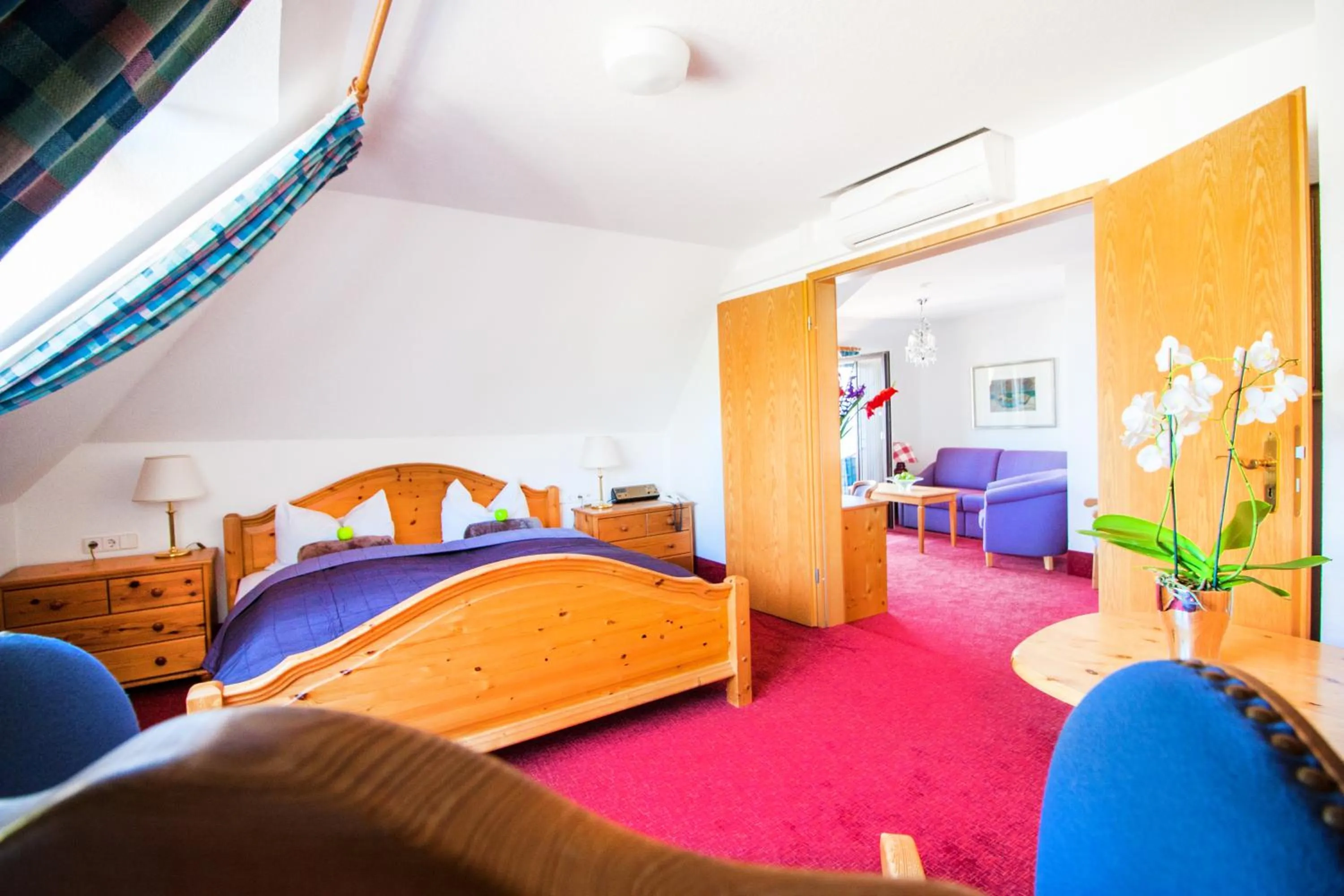 Bedroom, Bed in Hotel Schiff am See