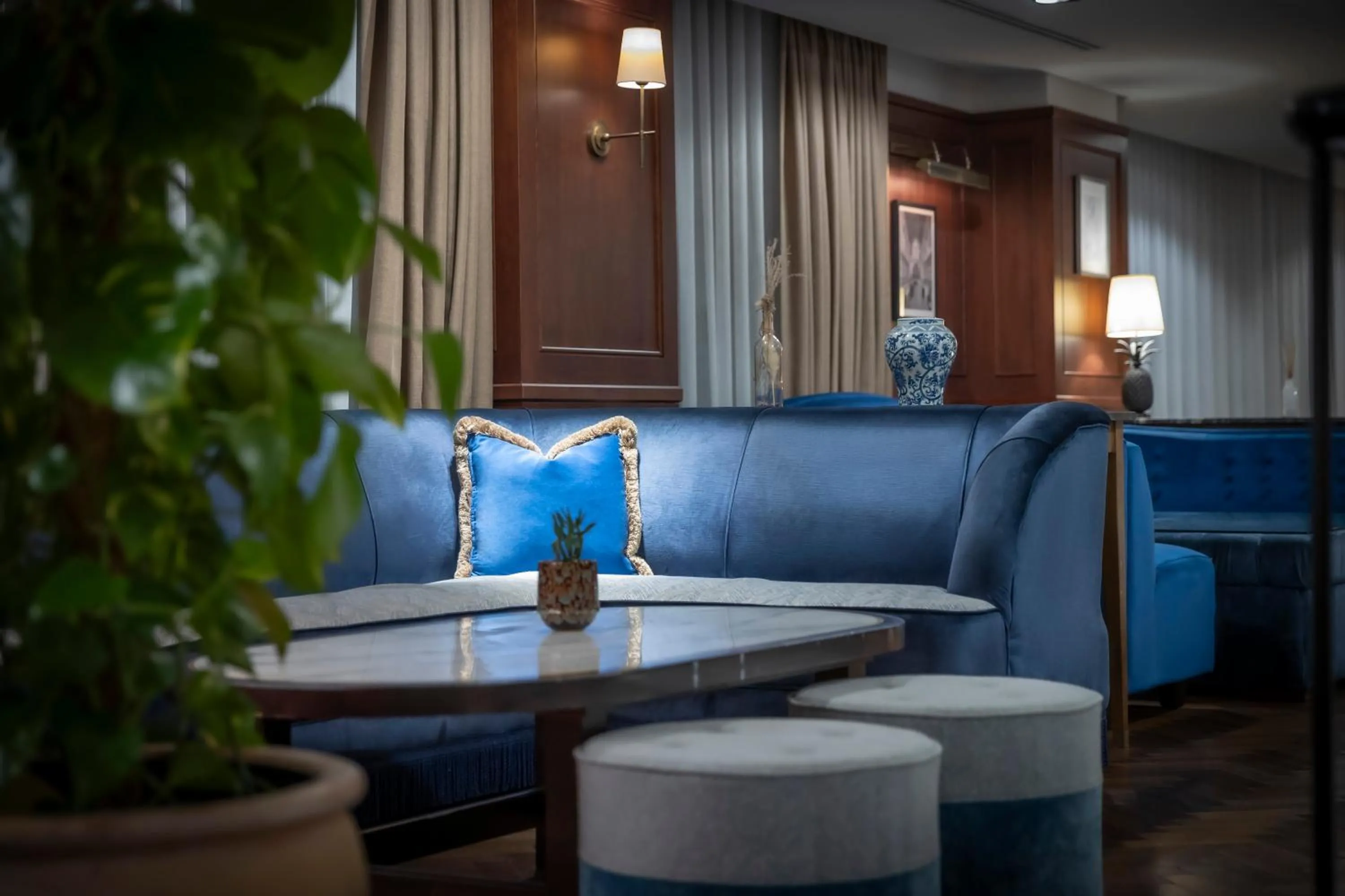 Library in Clayton Hotel Cambridge