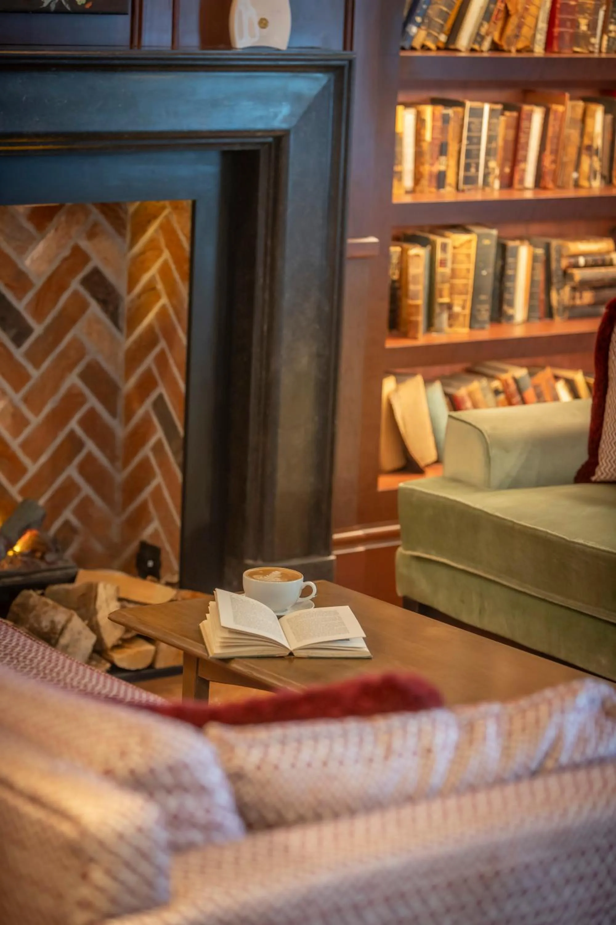 Library, Bed in Clayton Hotel Cambridge