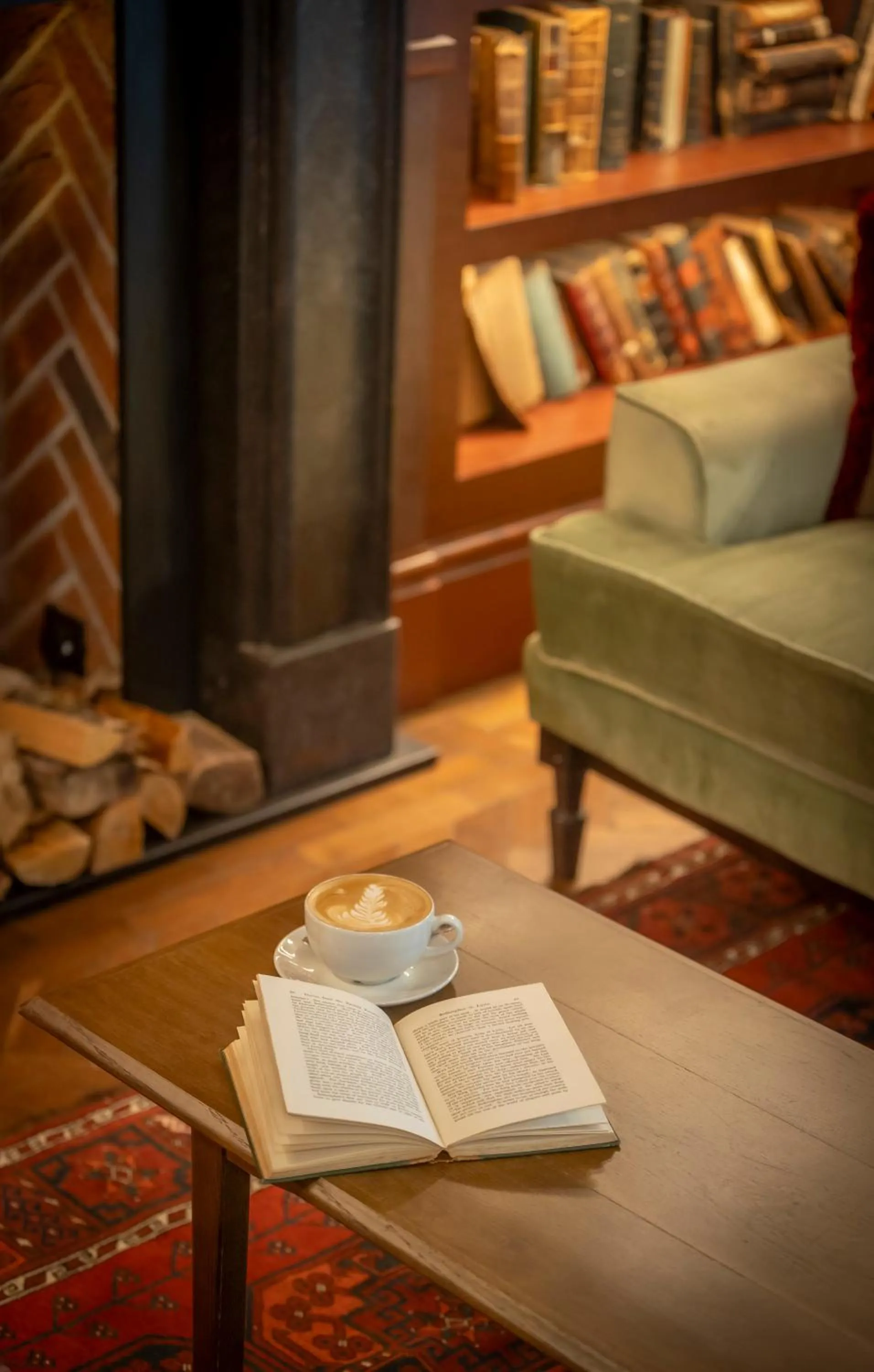 Library in Clayton Hotel Cambridge