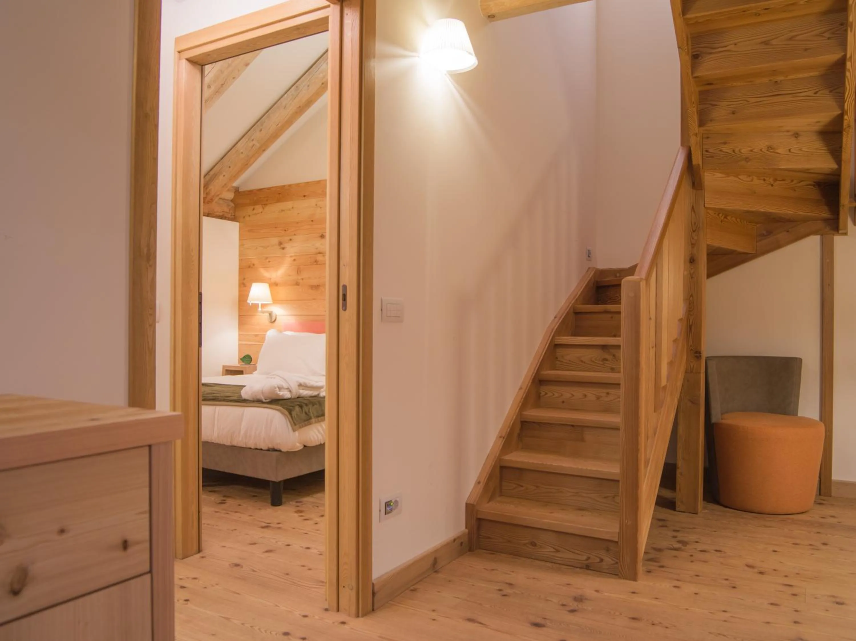 Bed in Alagna Mountain Resort & SPA