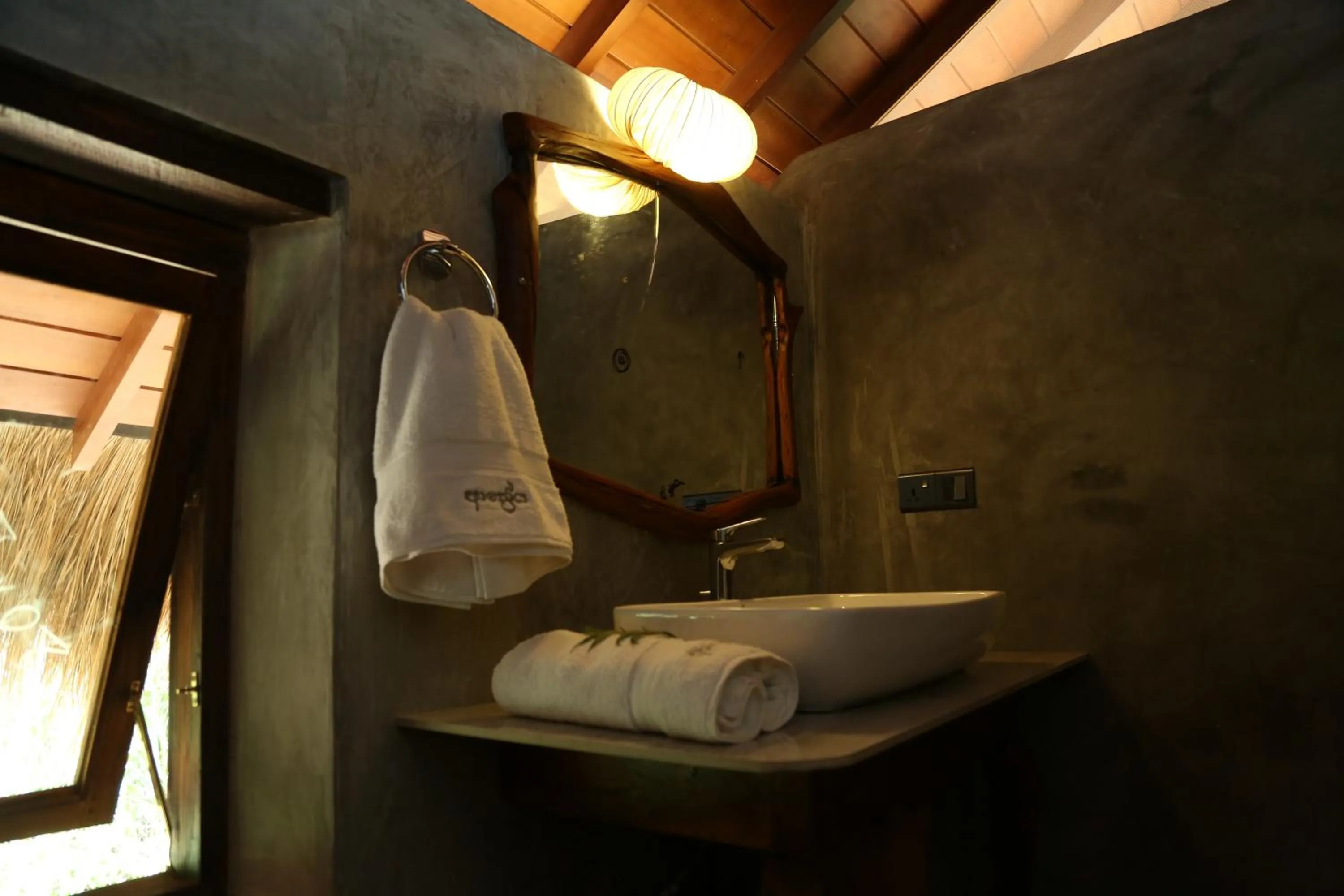 Bathroom in Athreya Ayurveda Ashram