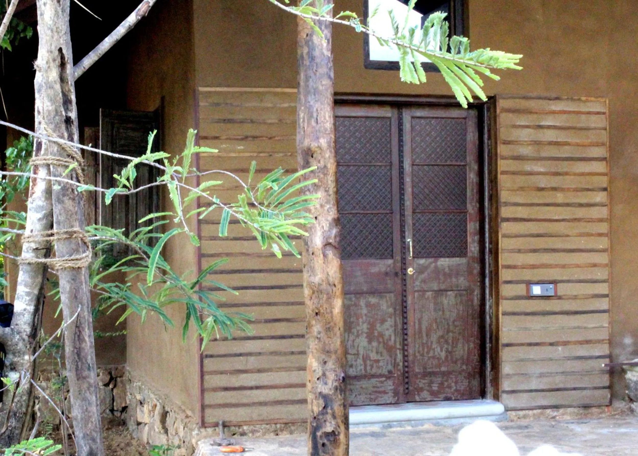 Facade/entrance in Athreya Ayurveda Ashram