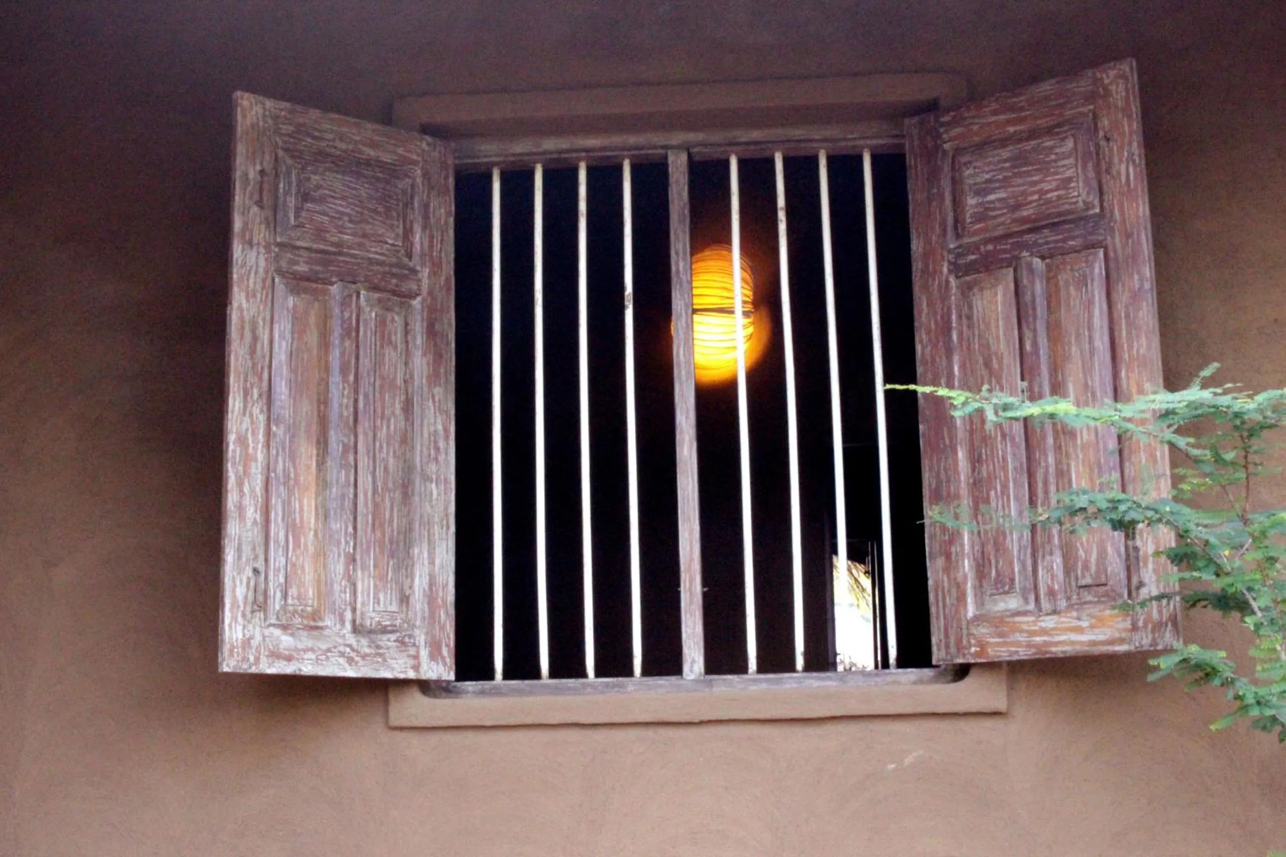 Decorative detail in Athreya Ayurveda Ashram