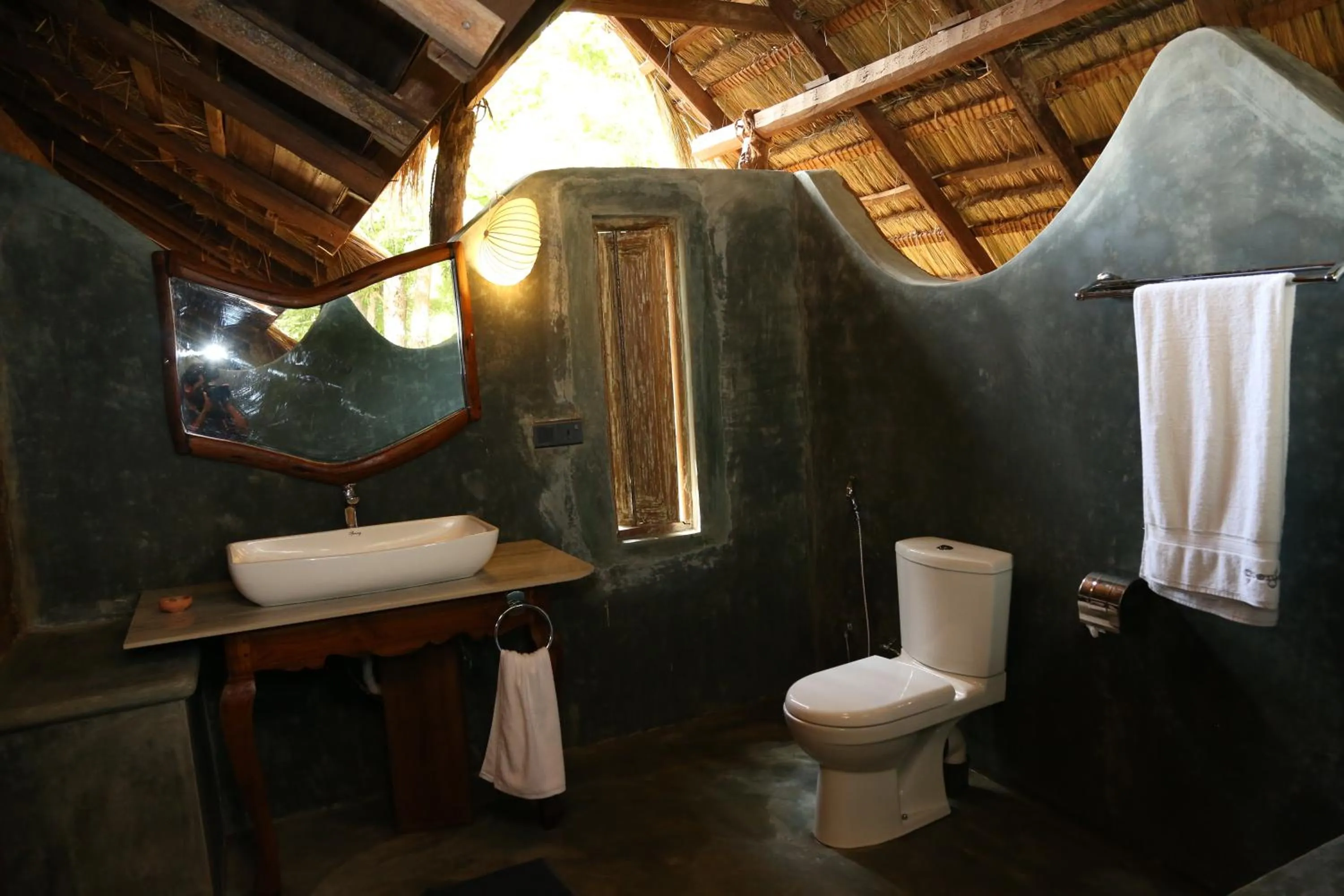 Bathroom in Athreya Ayurveda Ashram