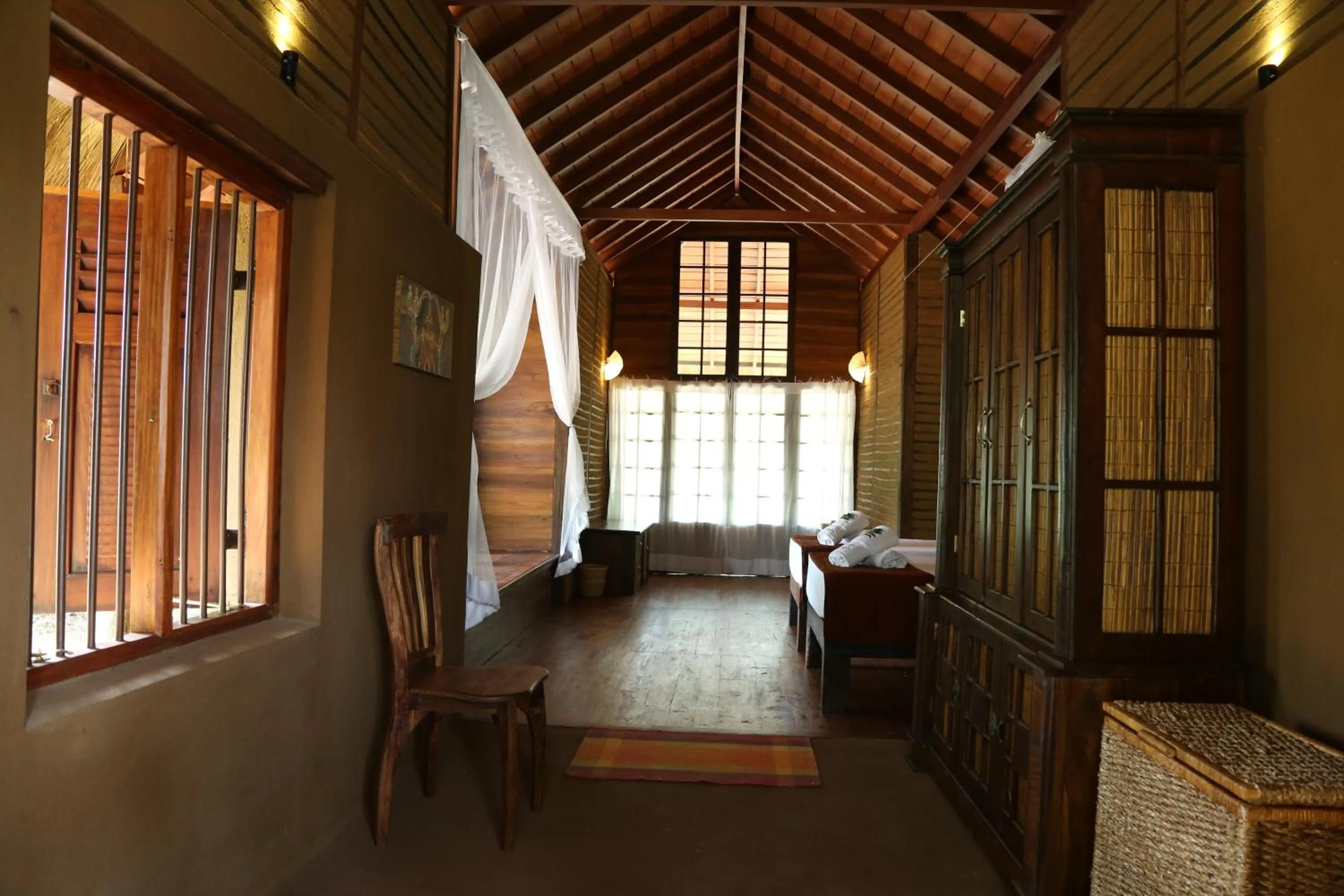 Bedroom in Athreya Ayurveda Ashram