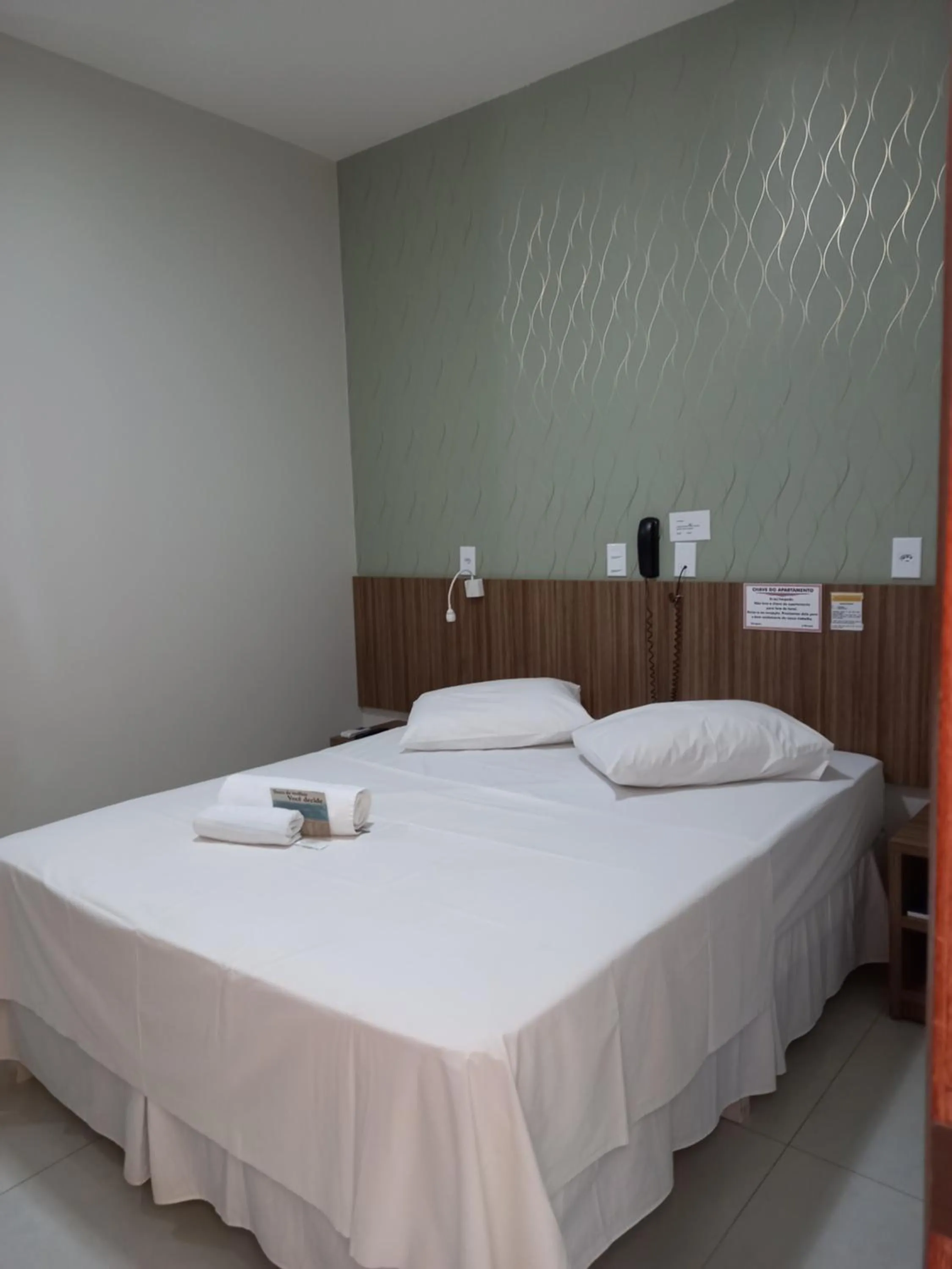 Bed in Hotel Mandino