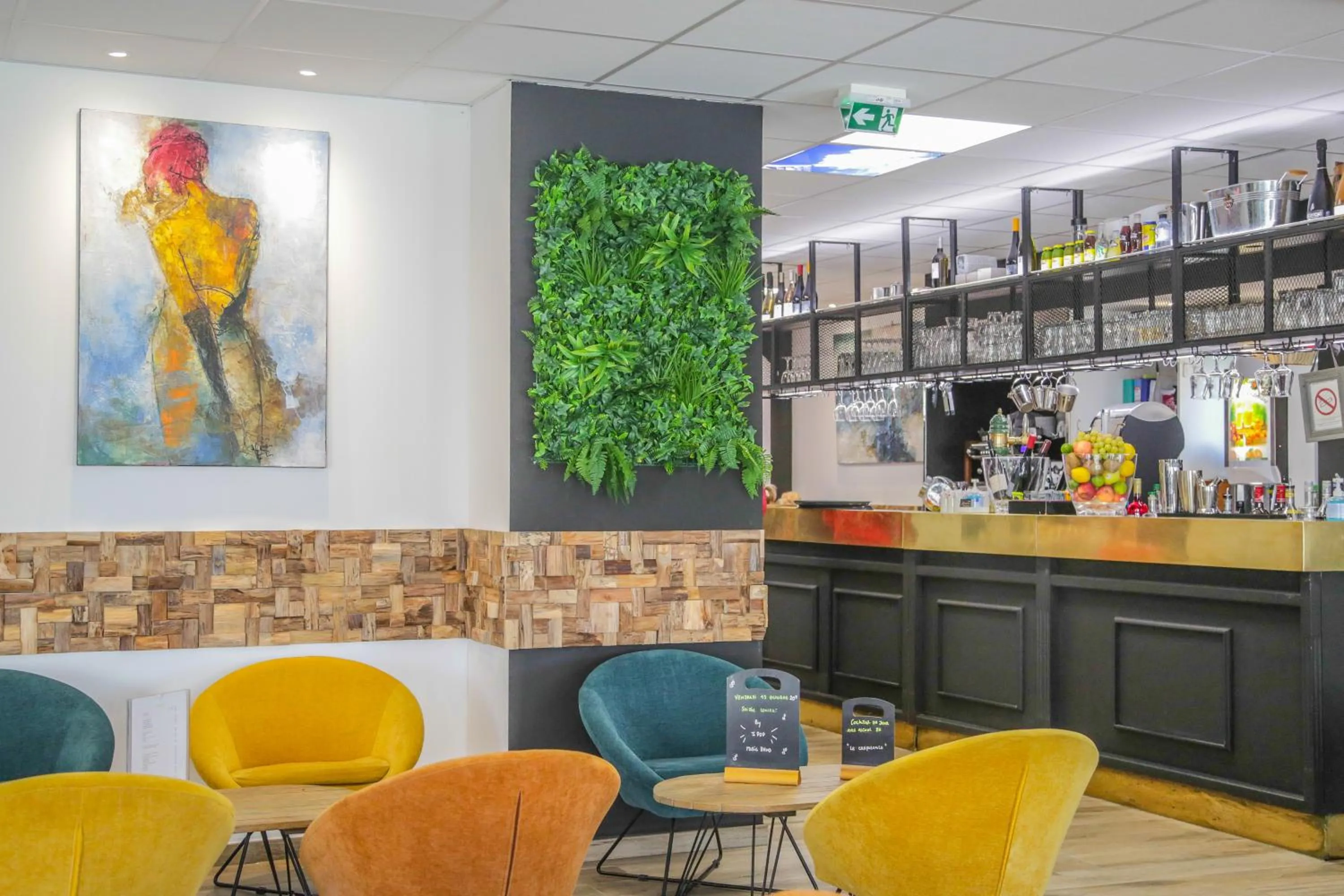 Living room in Hôtel Restaurant Atrachjata