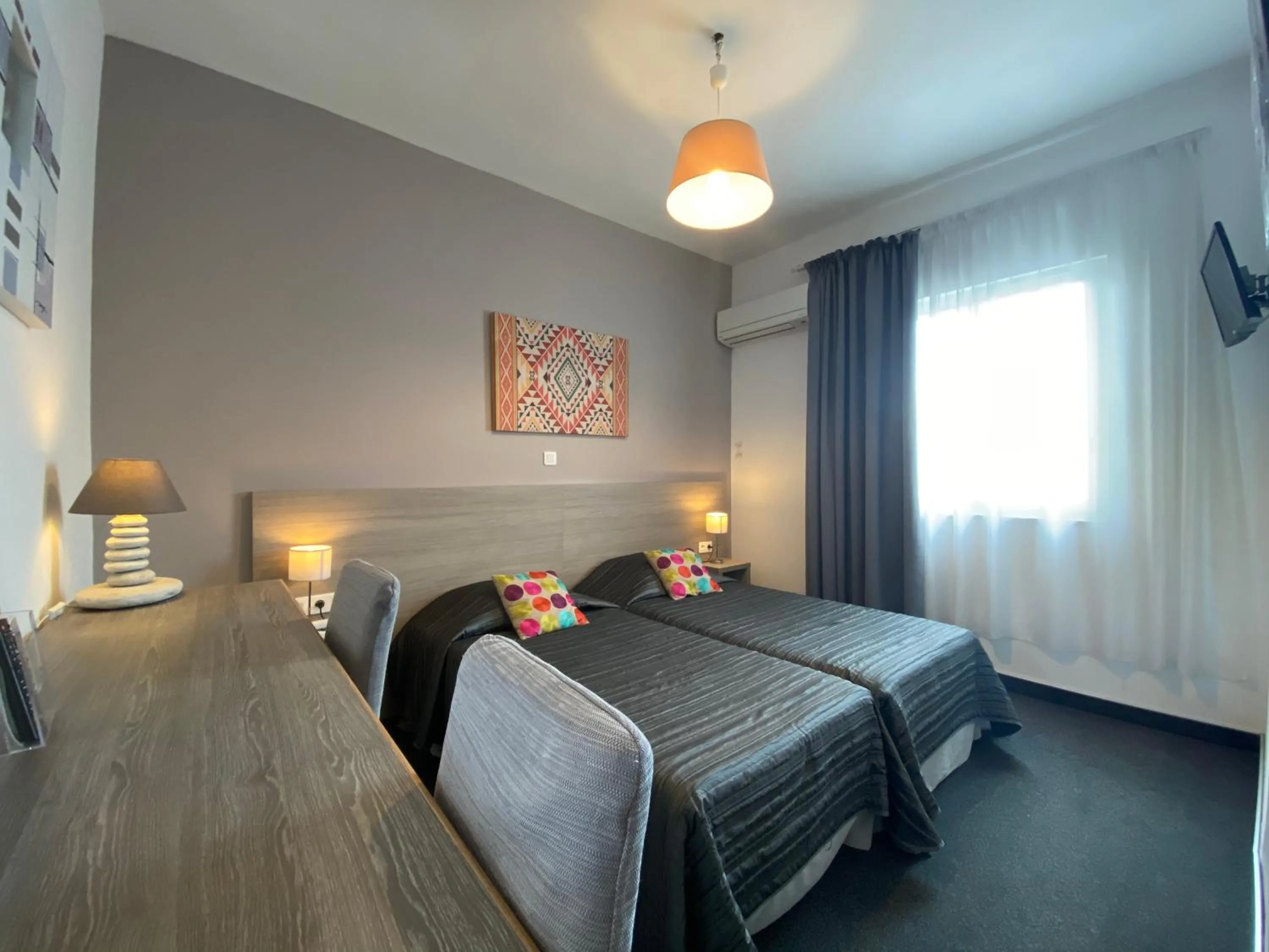 Bed in Hôtel Restaurant L' Empereur