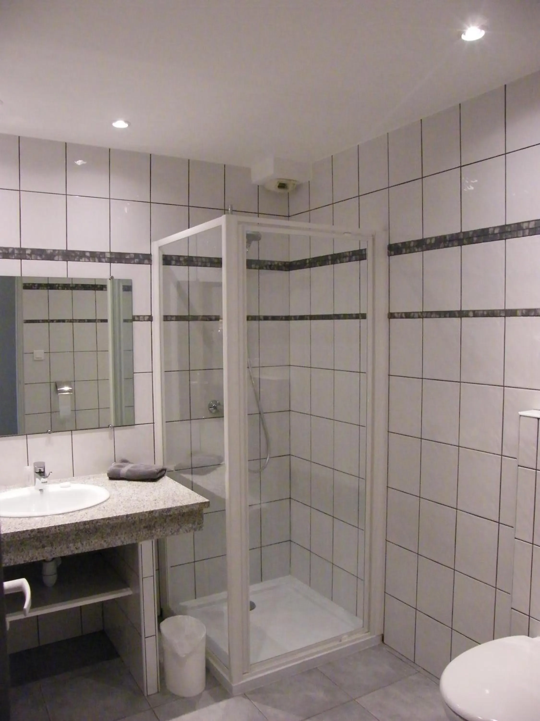 Bathroom in Hôtel Restaurant L' Empereur