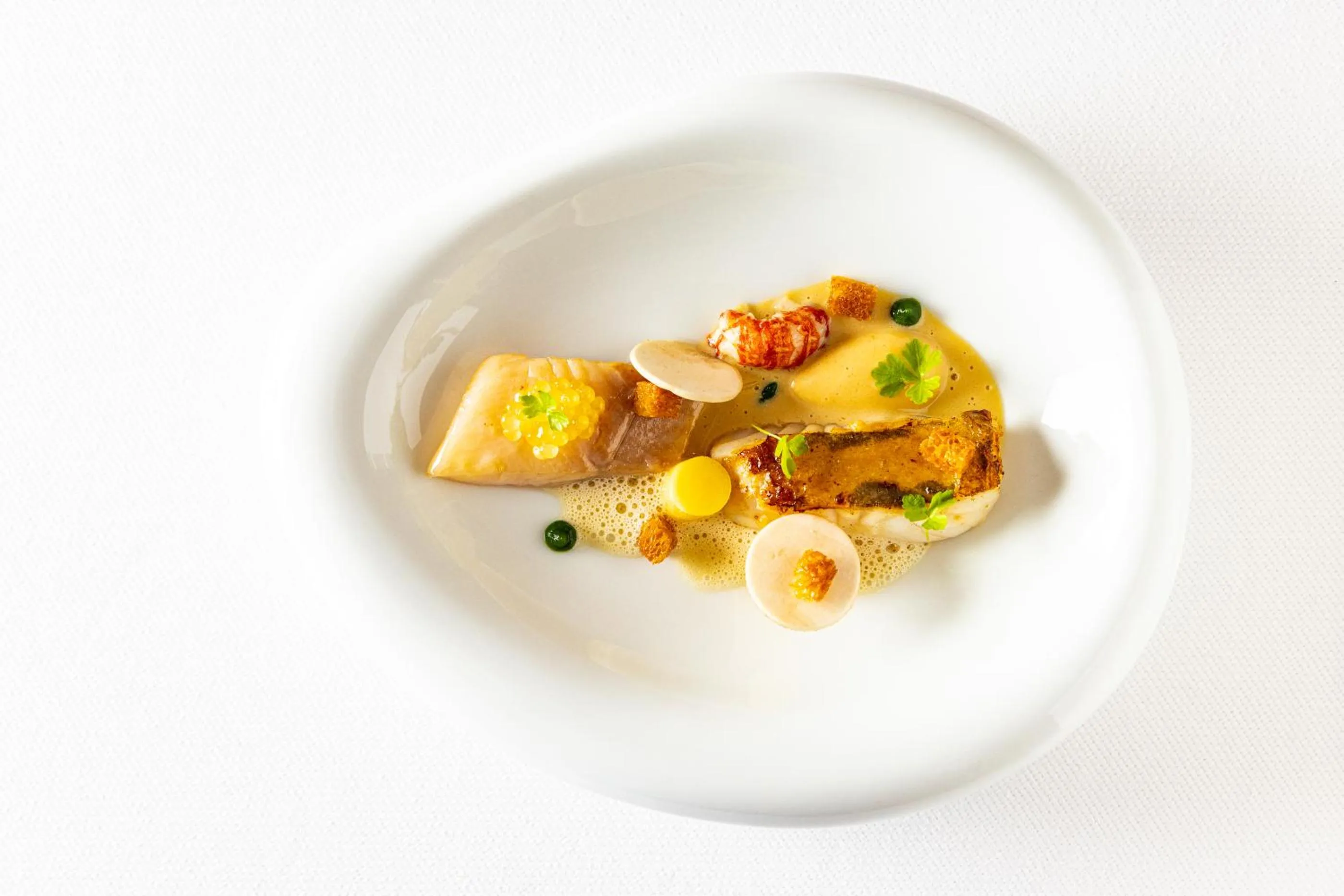 Restaurant/places to eat in Chapeau Rouge par William Frachot - Hôtel Espace Bien-être & Restaurant étoilé