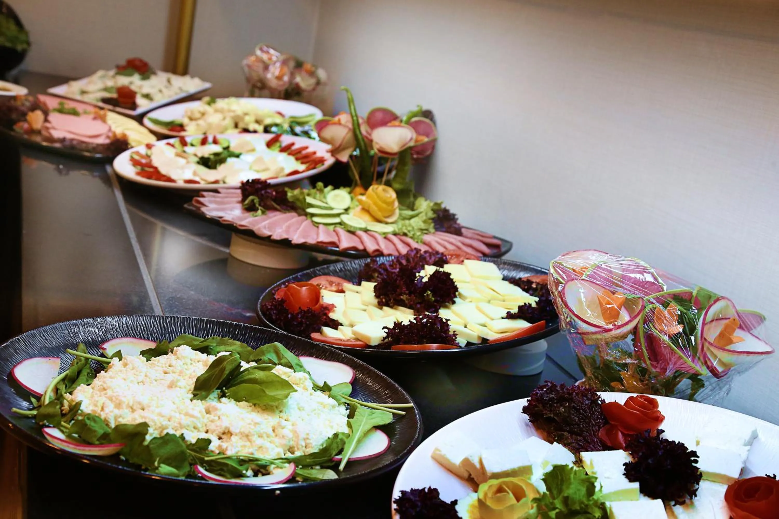 Buffet breakfast in Vivaldi Park Hotel