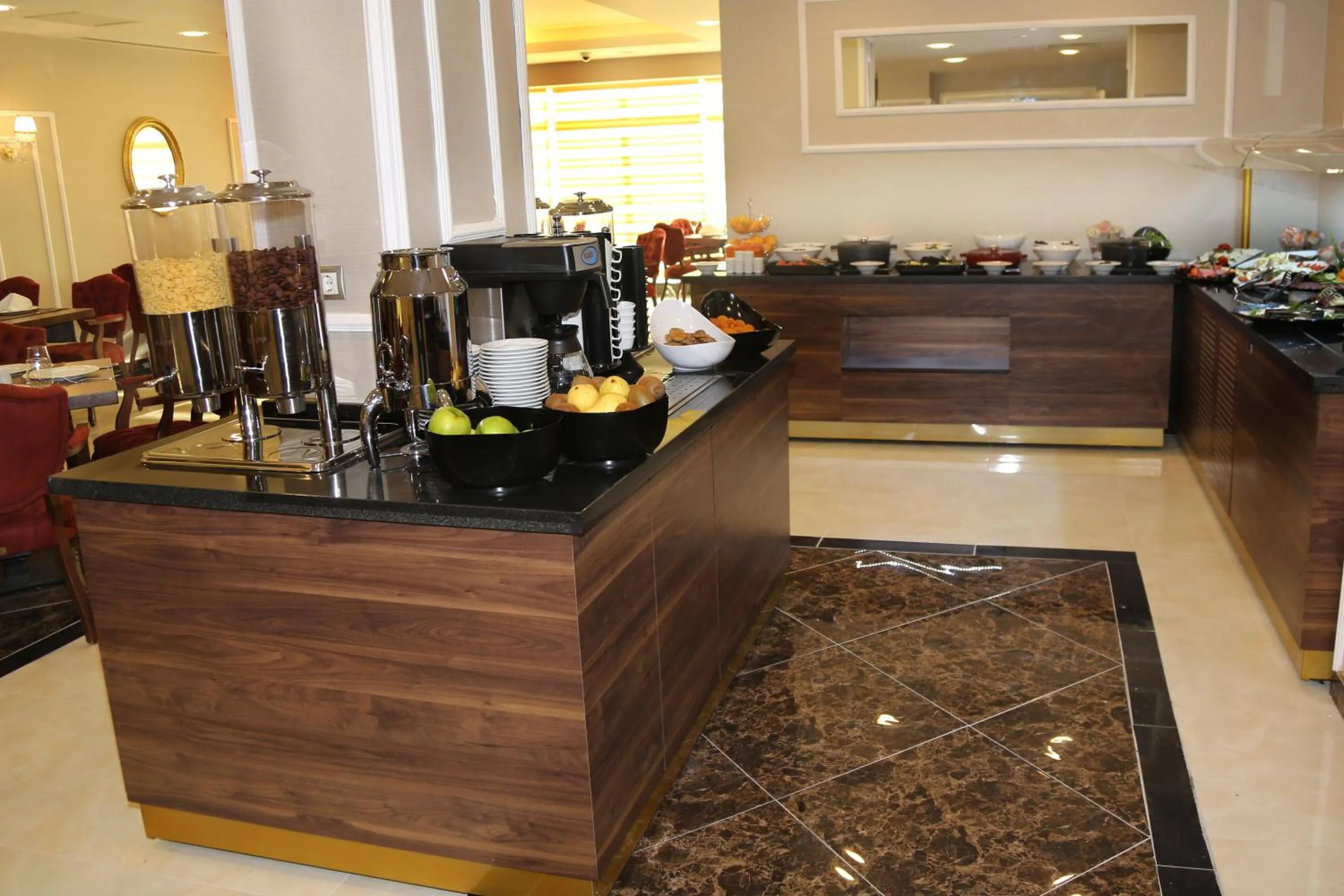 Buffet breakfast in Vivaldi Park Hotel