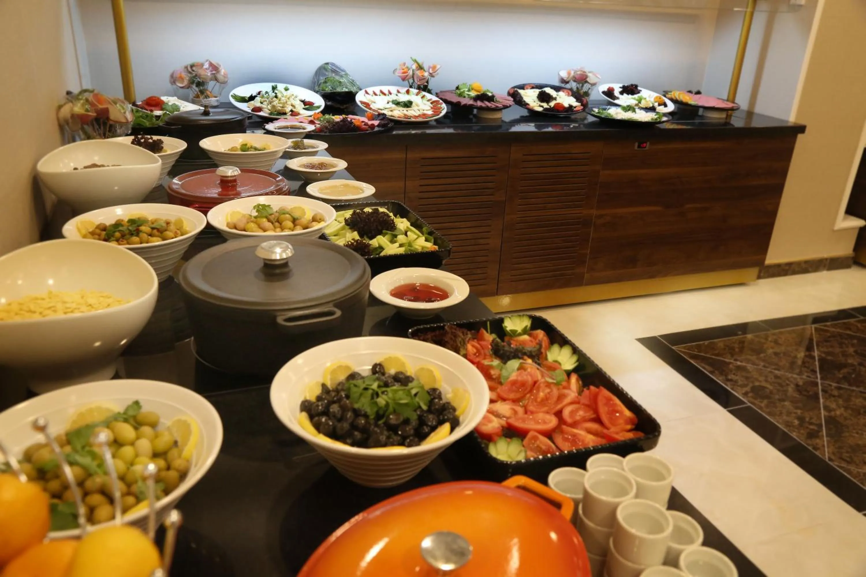 Buffet breakfast in Vivaldi Park Hotel