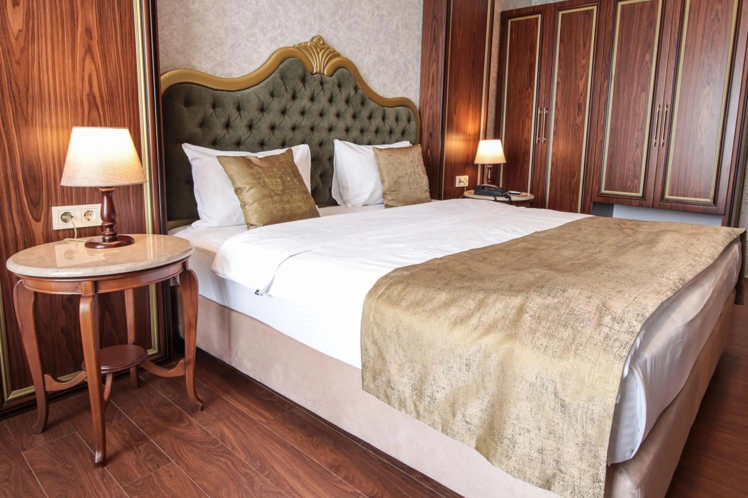 Bed in Vivaldi Park Hotel