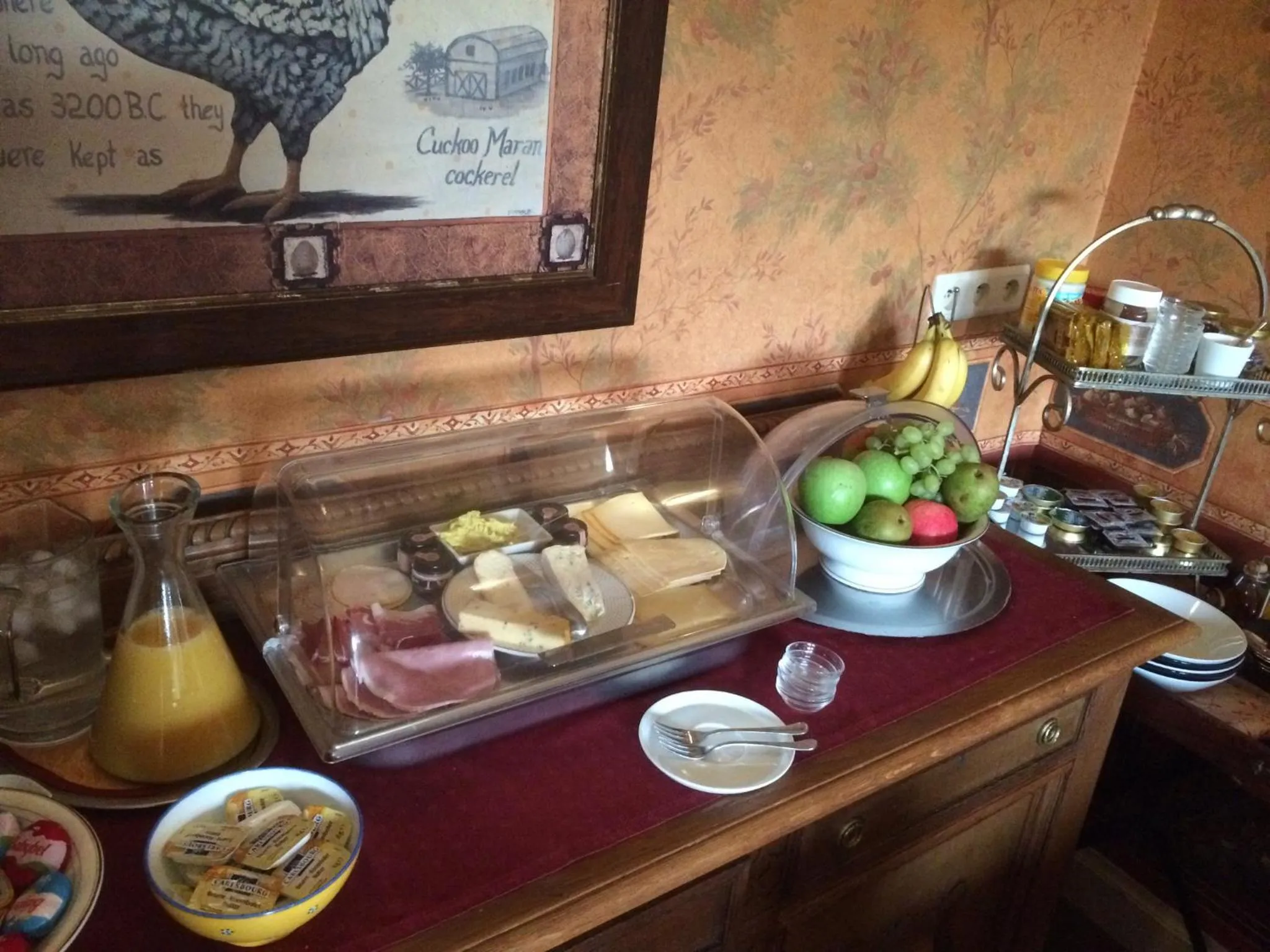 Food and drinks in Hotel Dufays