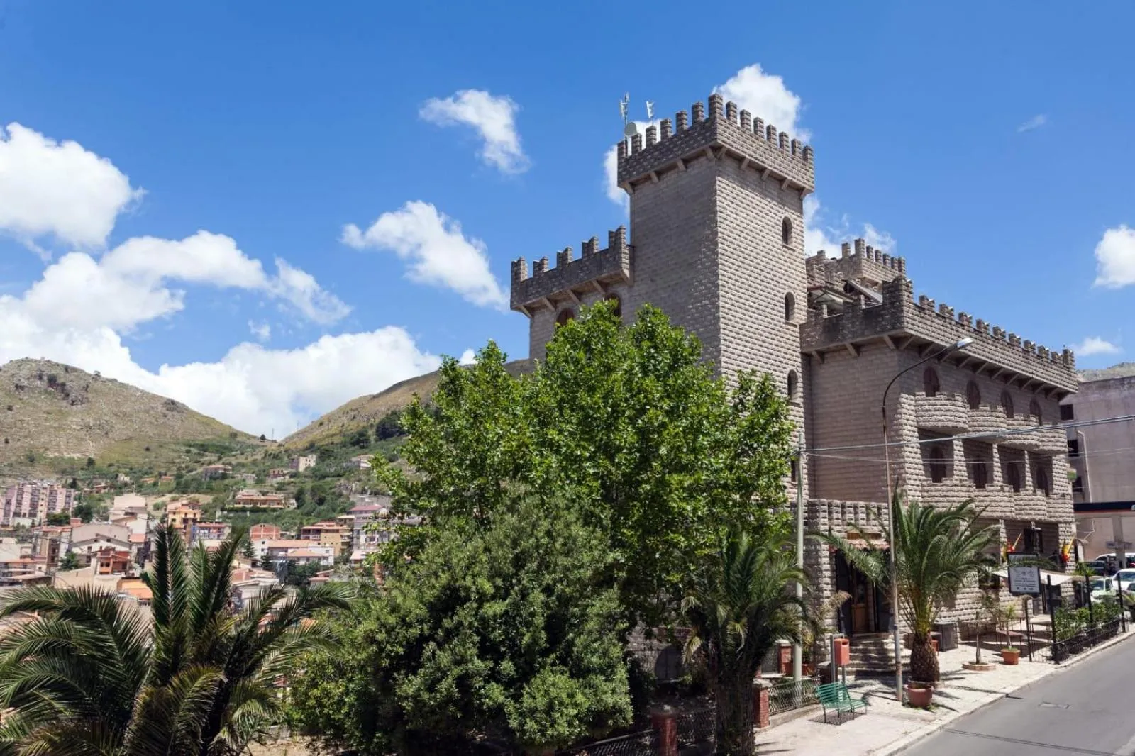 Property building in Hotel Castello di Giuliano