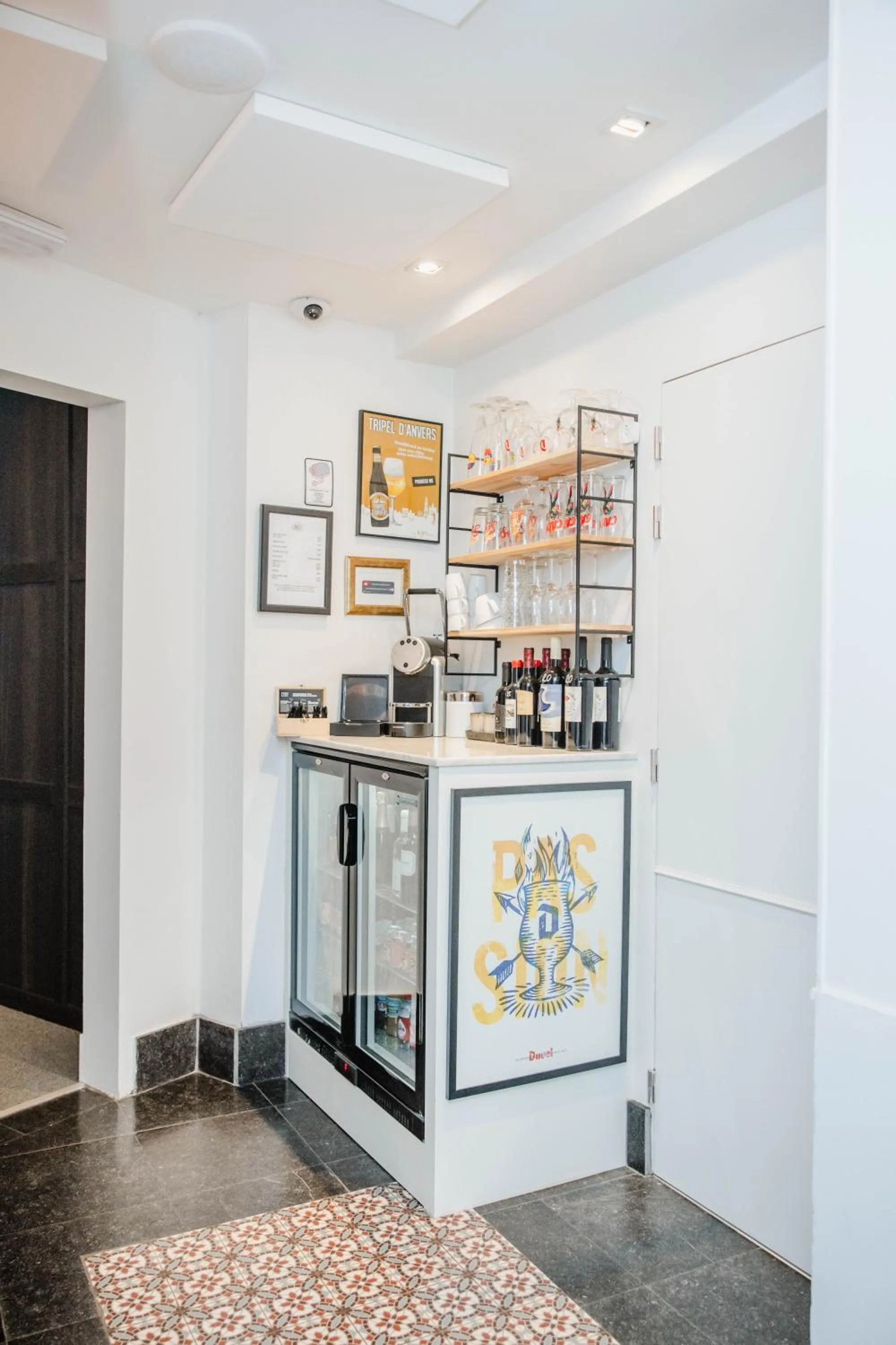 Lounge or bar in Boutique hotel Maison Emile