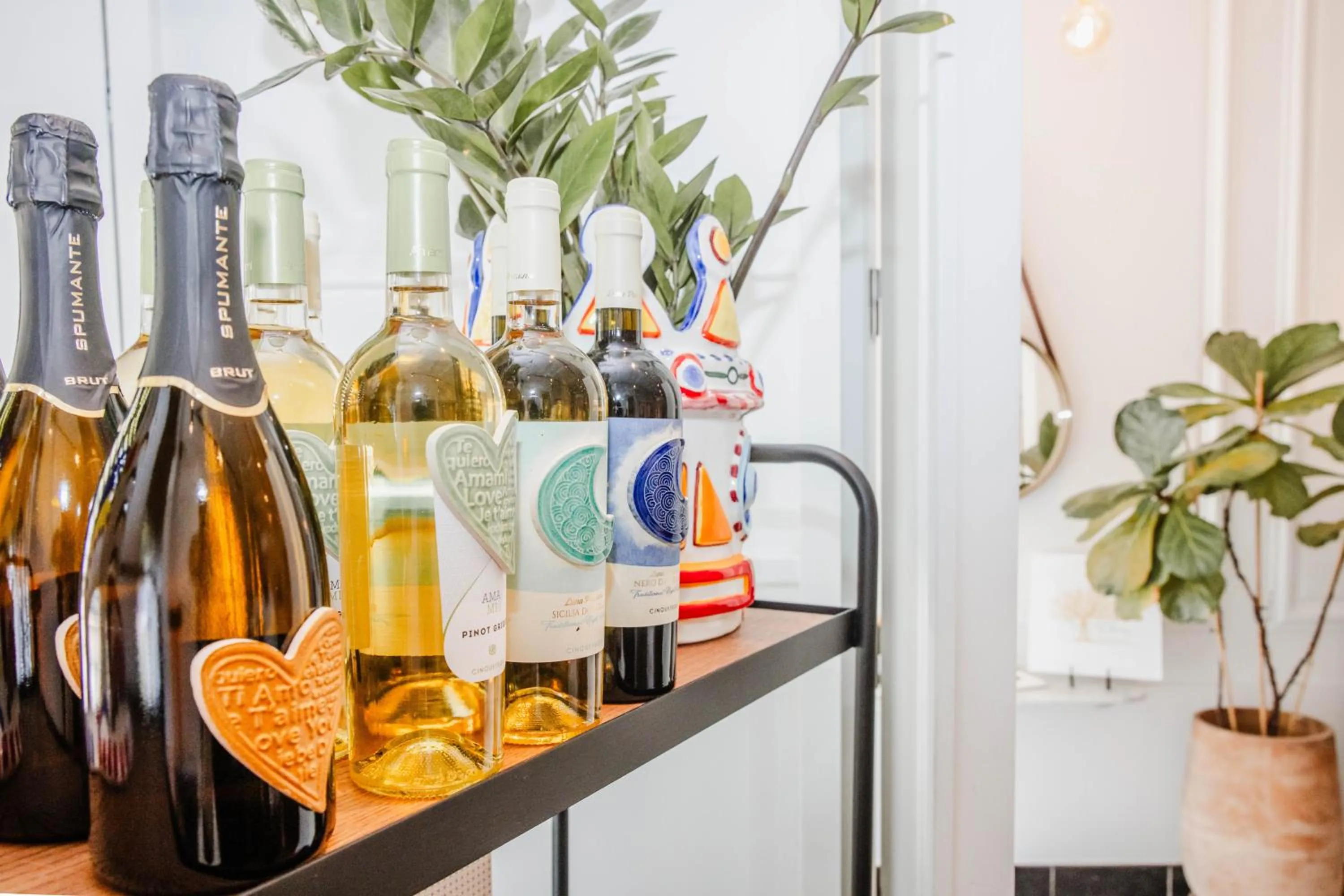 Decorative detail in Boutique hotel Maison Emile