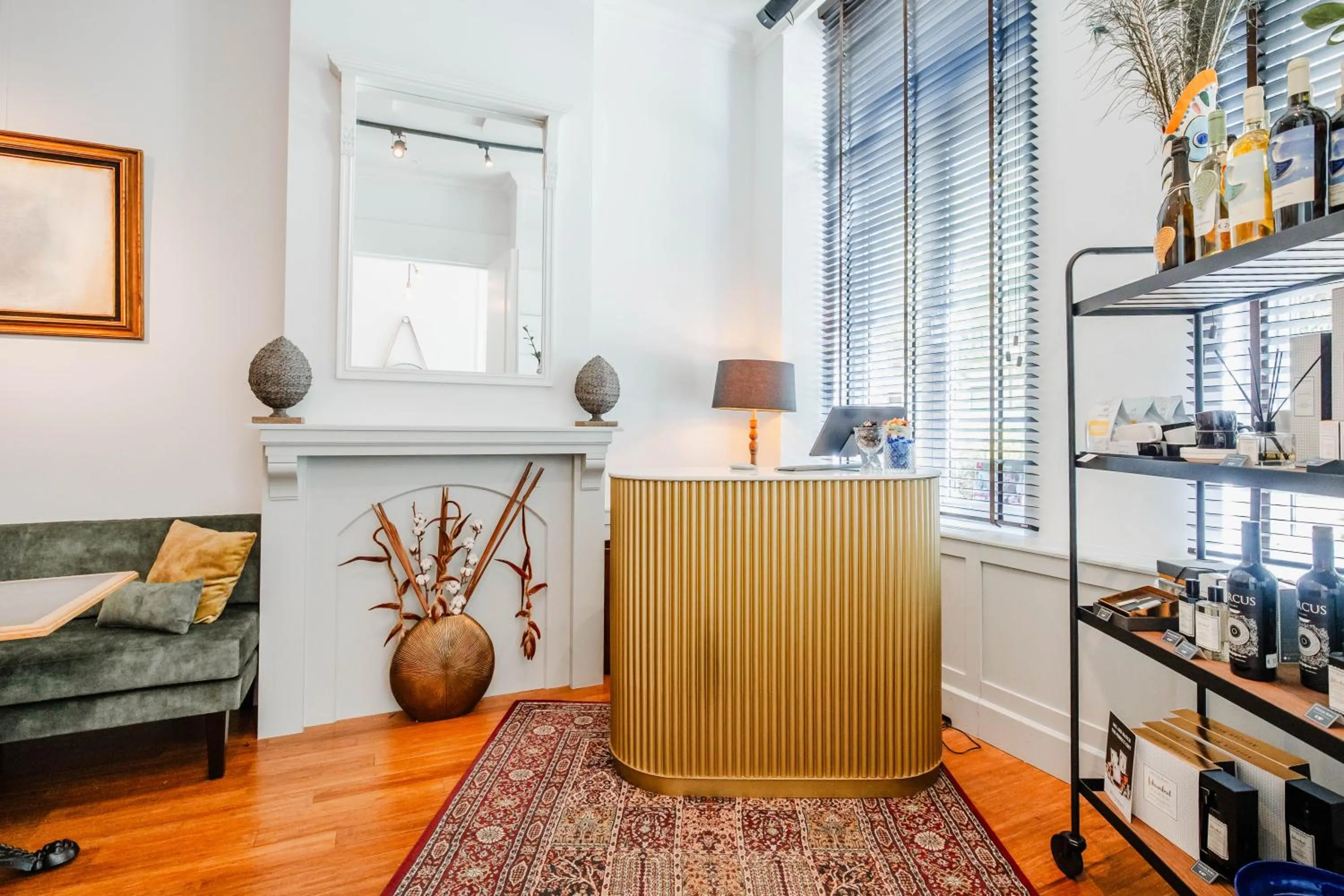 Lobby or reception in Boutique hotel Maison Emile