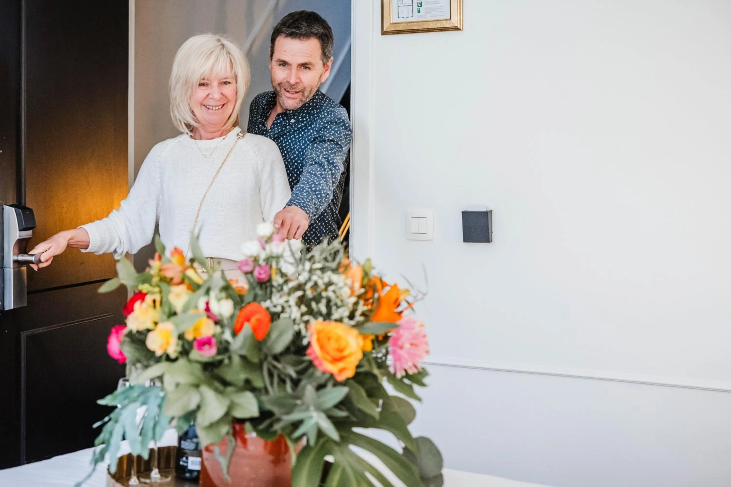 People in Boutique hotel Maison Emile