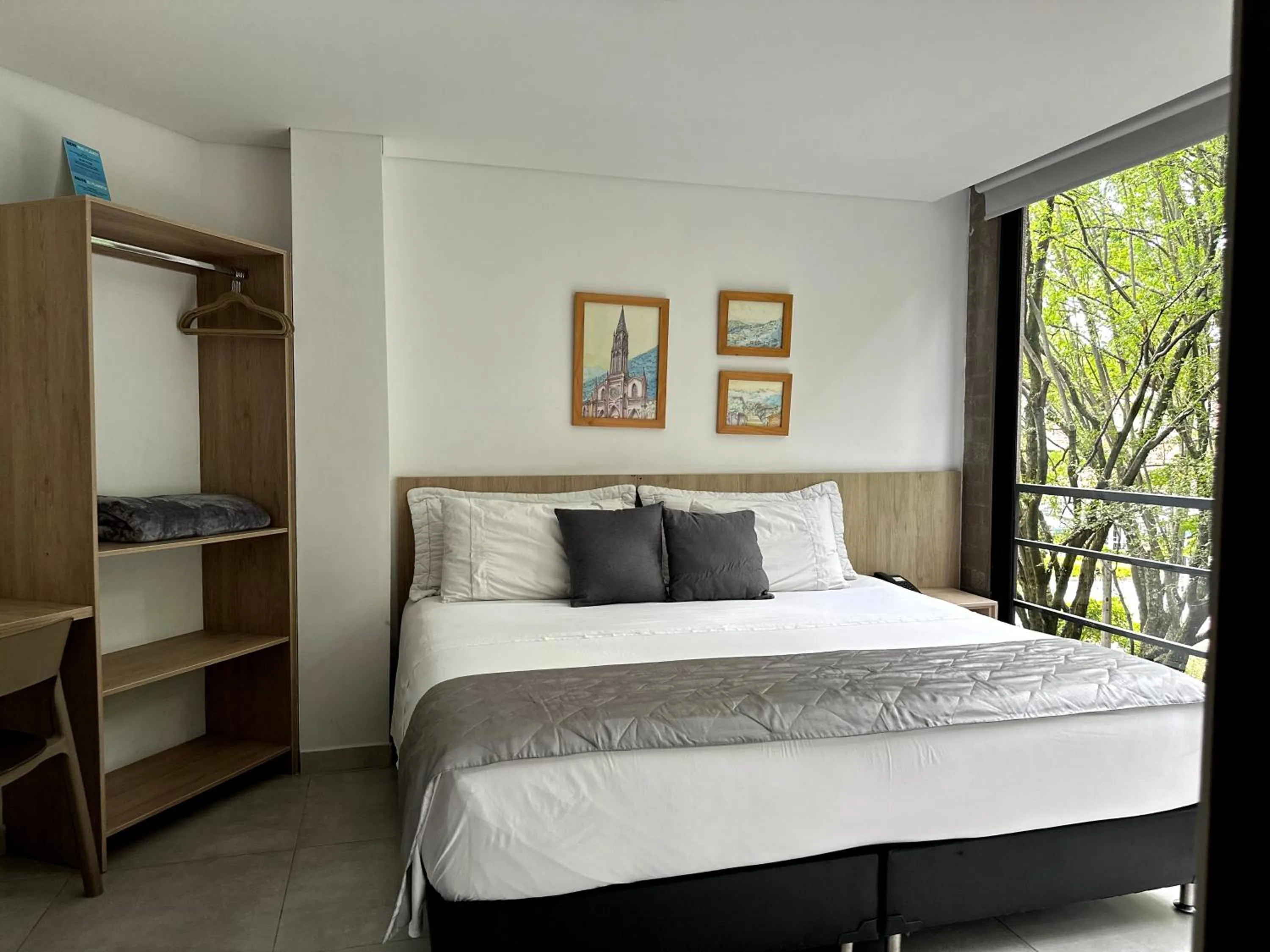 Bed in Hotel Zona Verde