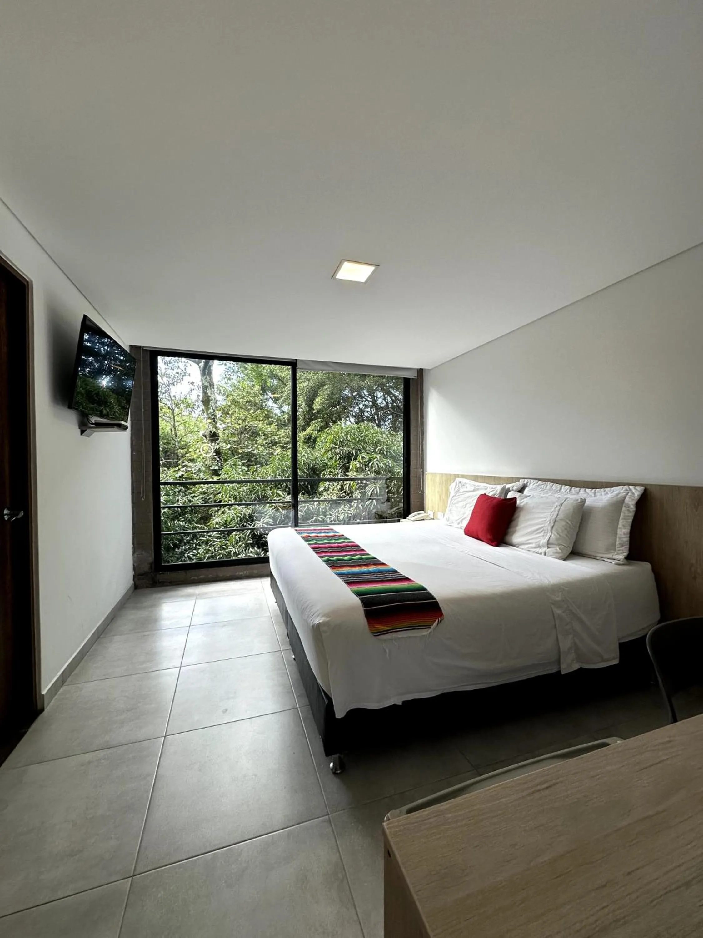 Bed in Hotel Zona Verde