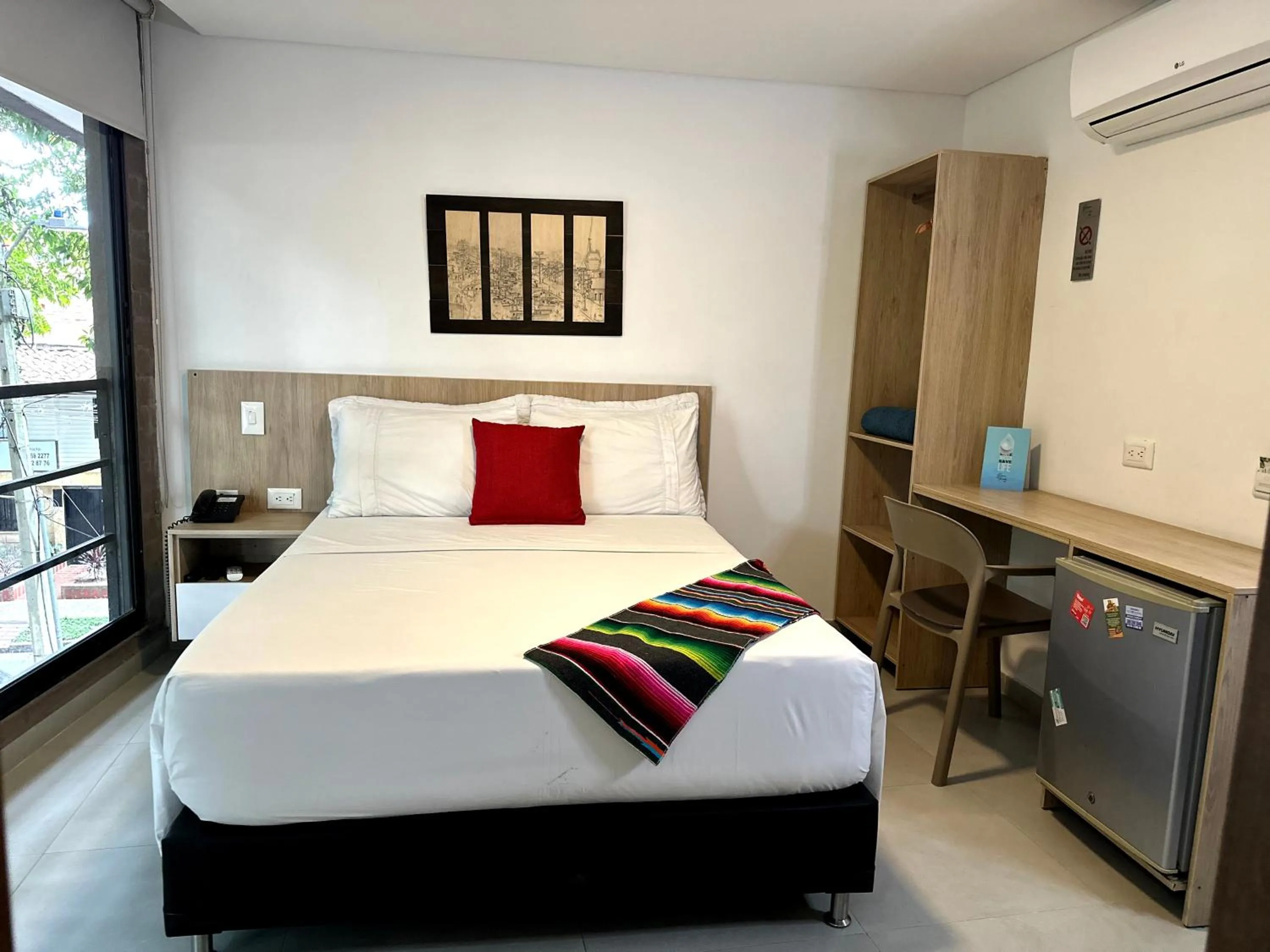 Bed in Hotel Zona Verde