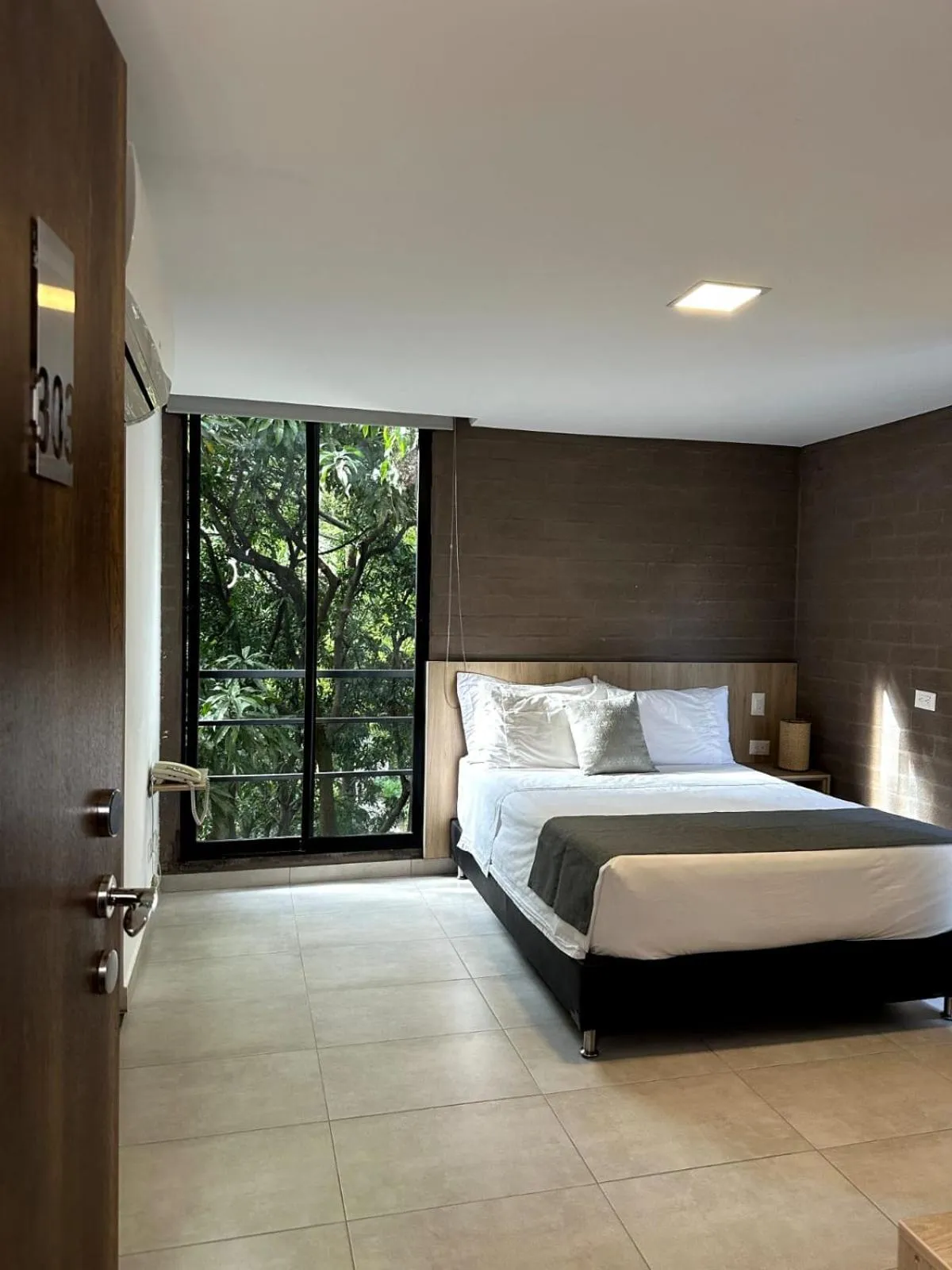 Bed in Hotel Zona Verde