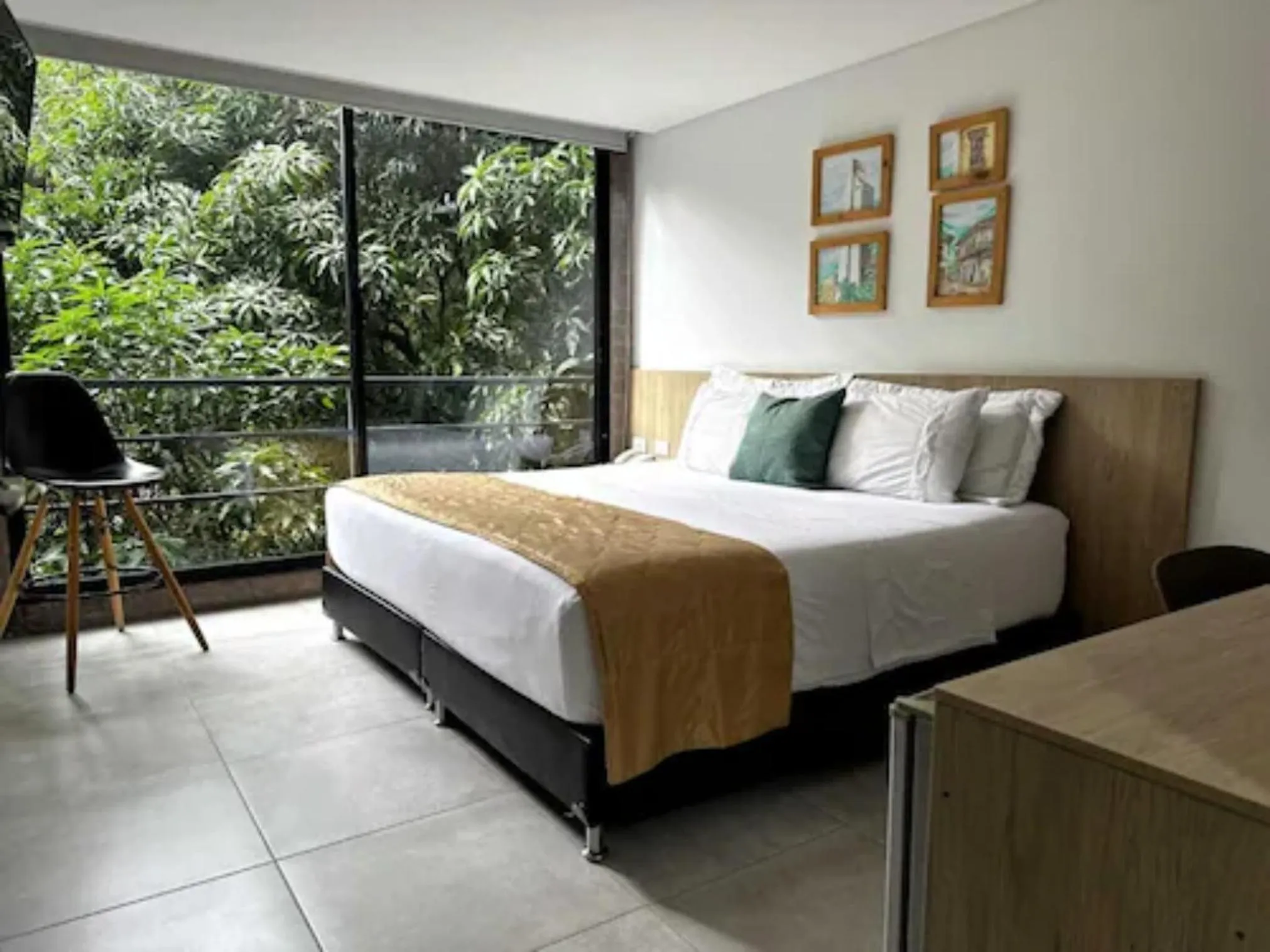 Bed in Hotel Zona Verde