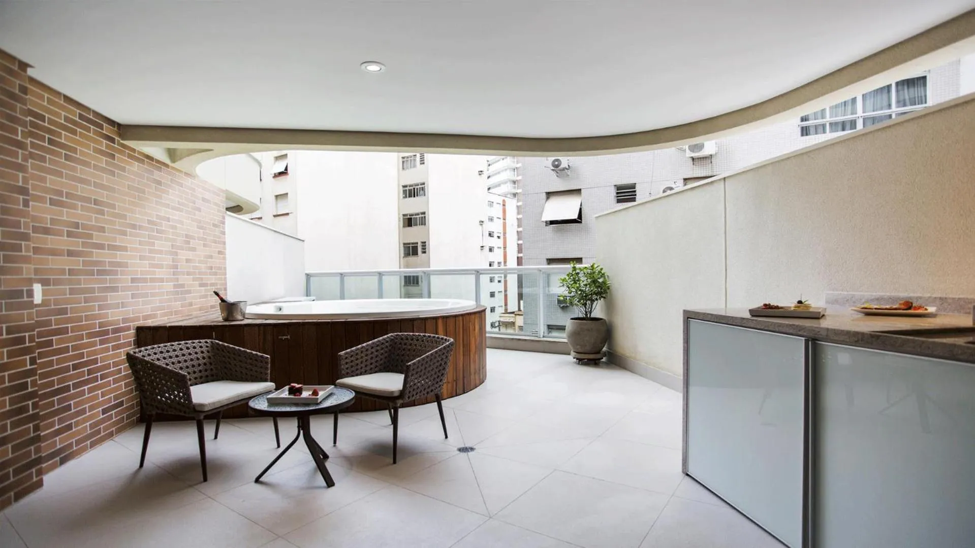 Seating area in Residencial Estanconfor Santos