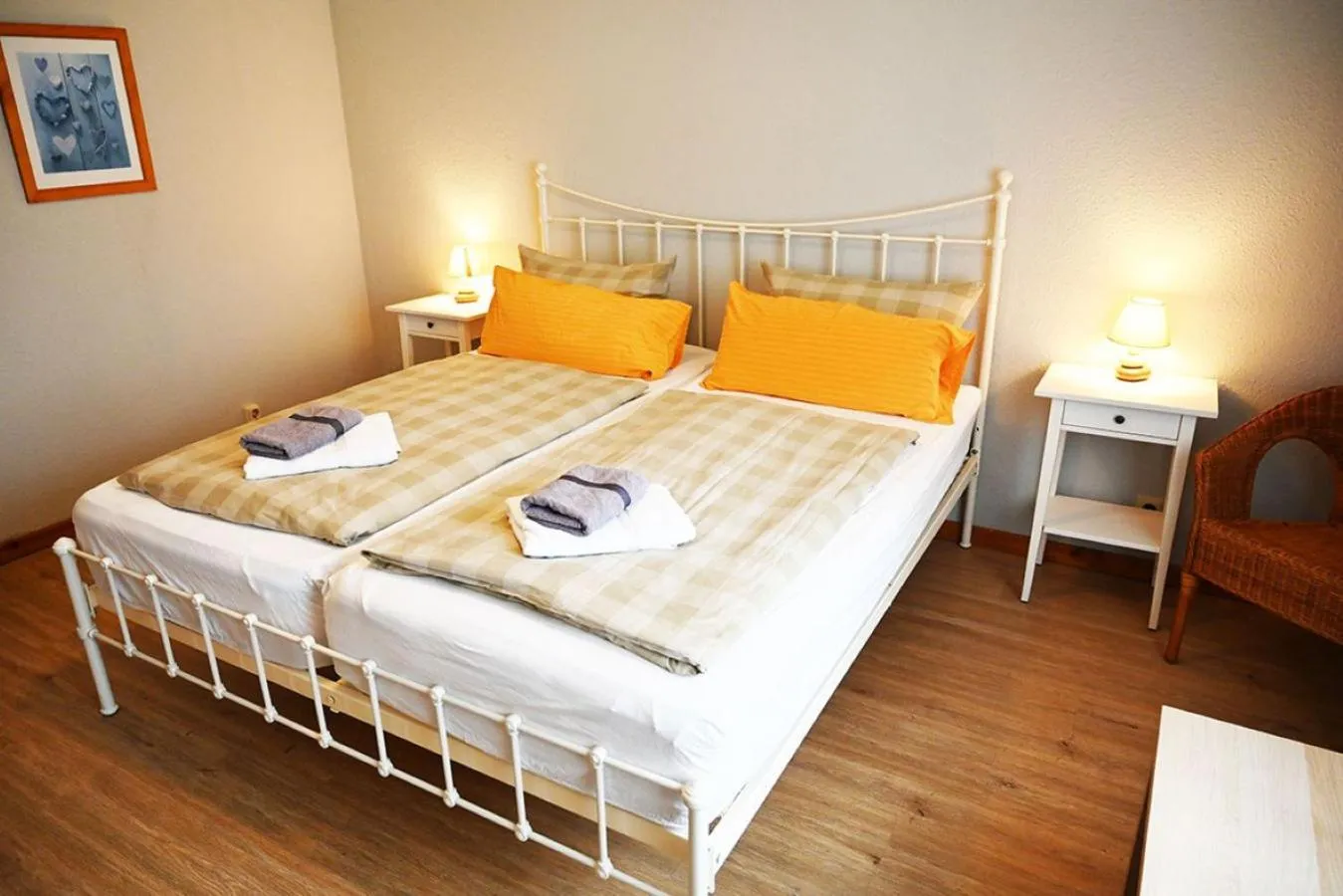 Bed in Nordfriesisches Haus