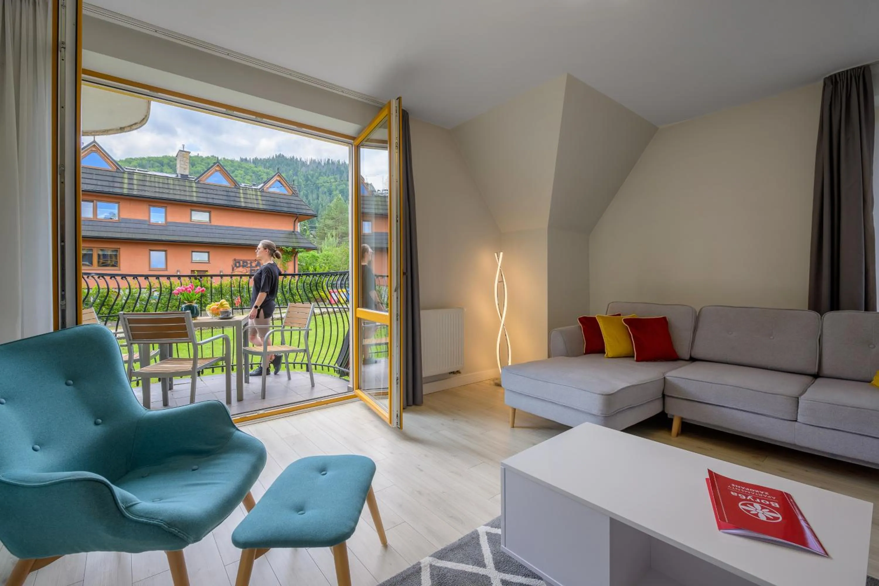 Balcony/Terrace in Bory6a Apartamenty & Free Parking