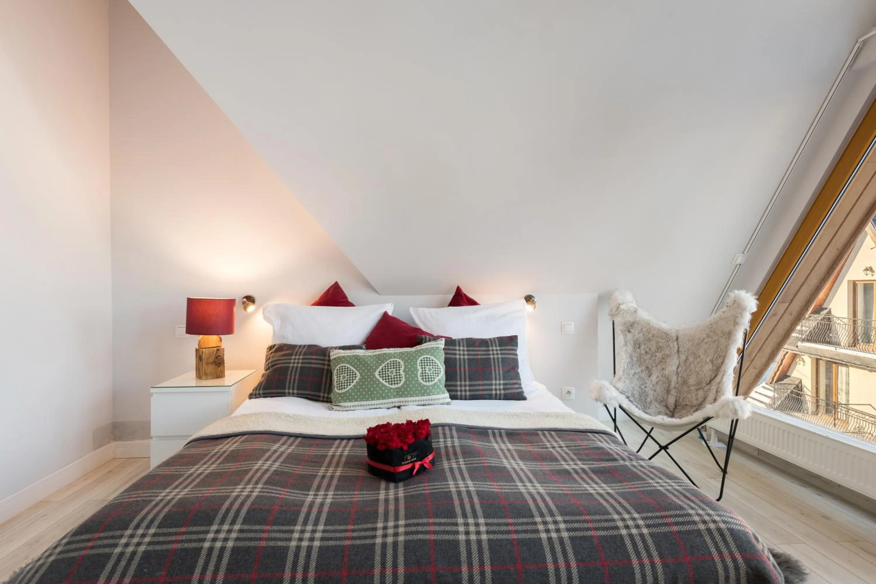 Bed in Bory6a Apartamenty & Free Parking