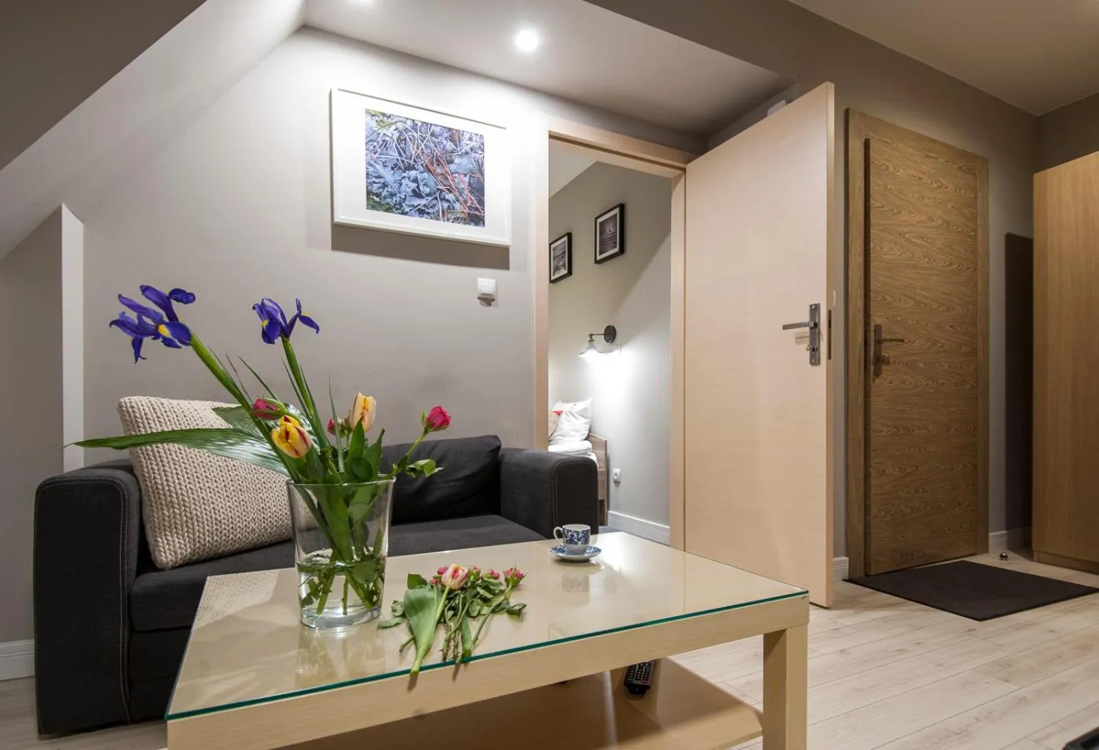 Seating area in Bory6a Apartamenty & Free Parking