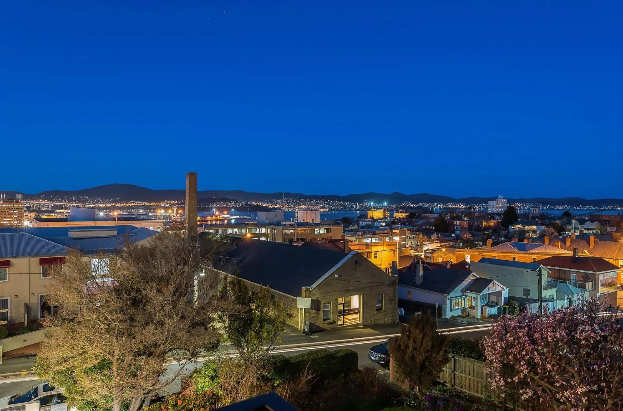 City view in 110 Hampden Apartments