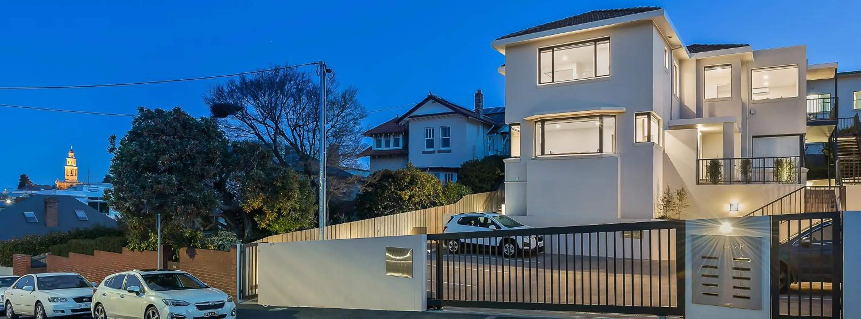 Property building in 110 Hampden Apartments