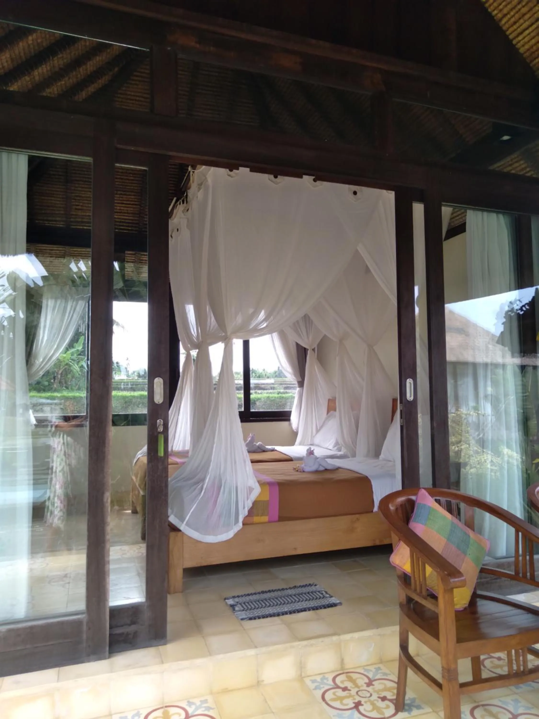 Photo of the whole room, Bed in Taman Bintang Villa Ubud