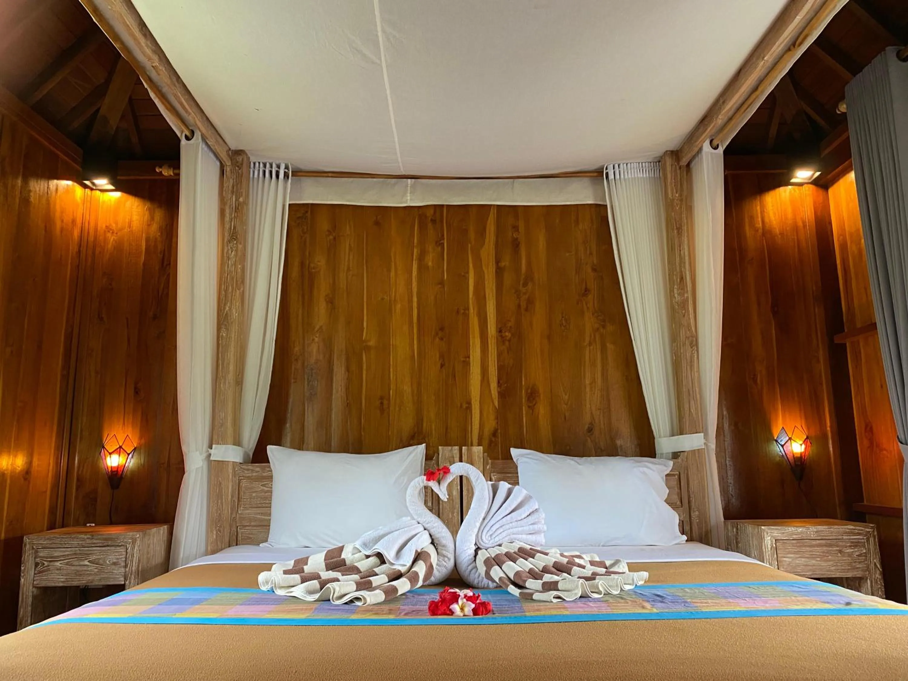 Bed in Taman Bintang Villa Ubud