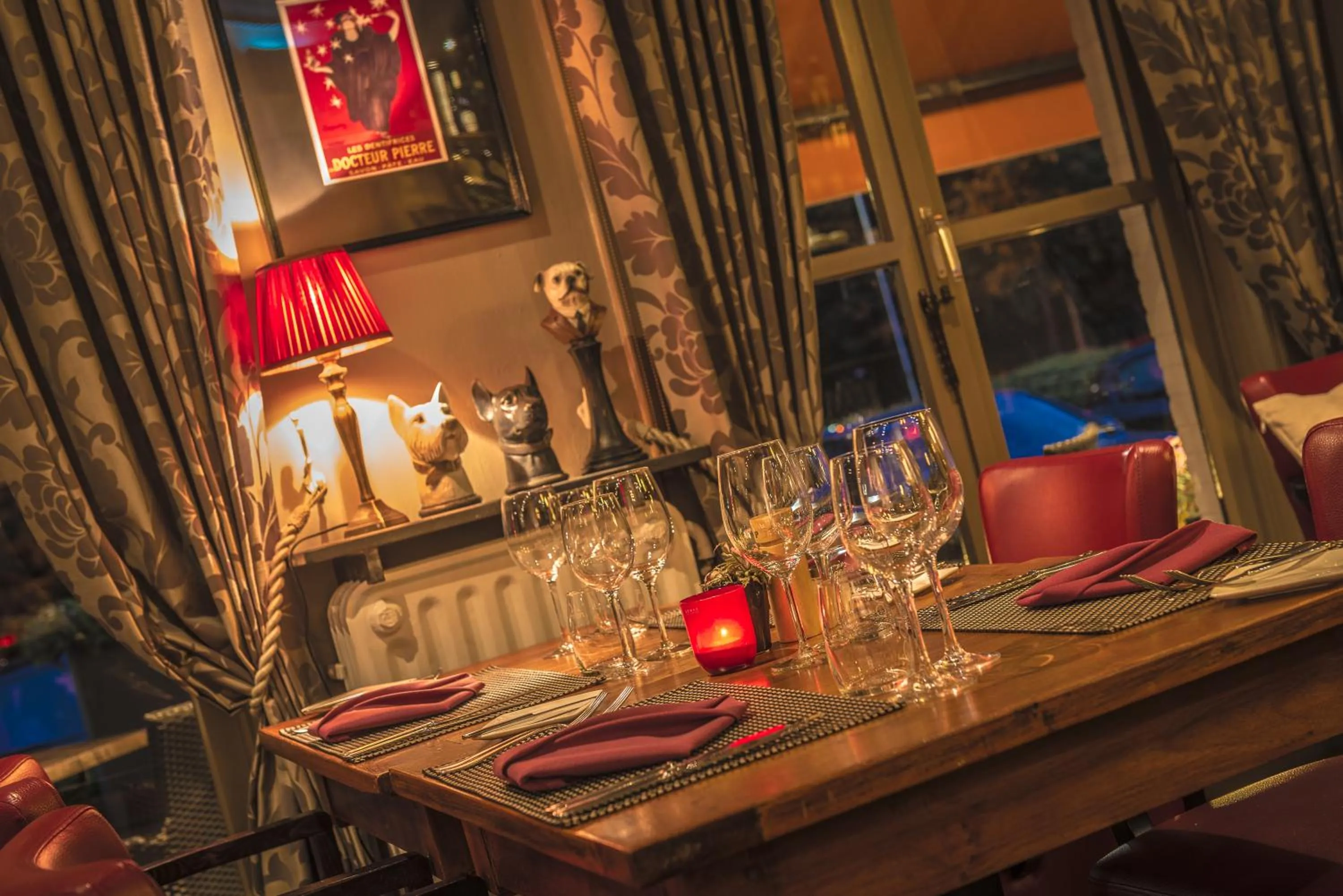 Restaurant/places to eat in Charmehotel Klokkenhof