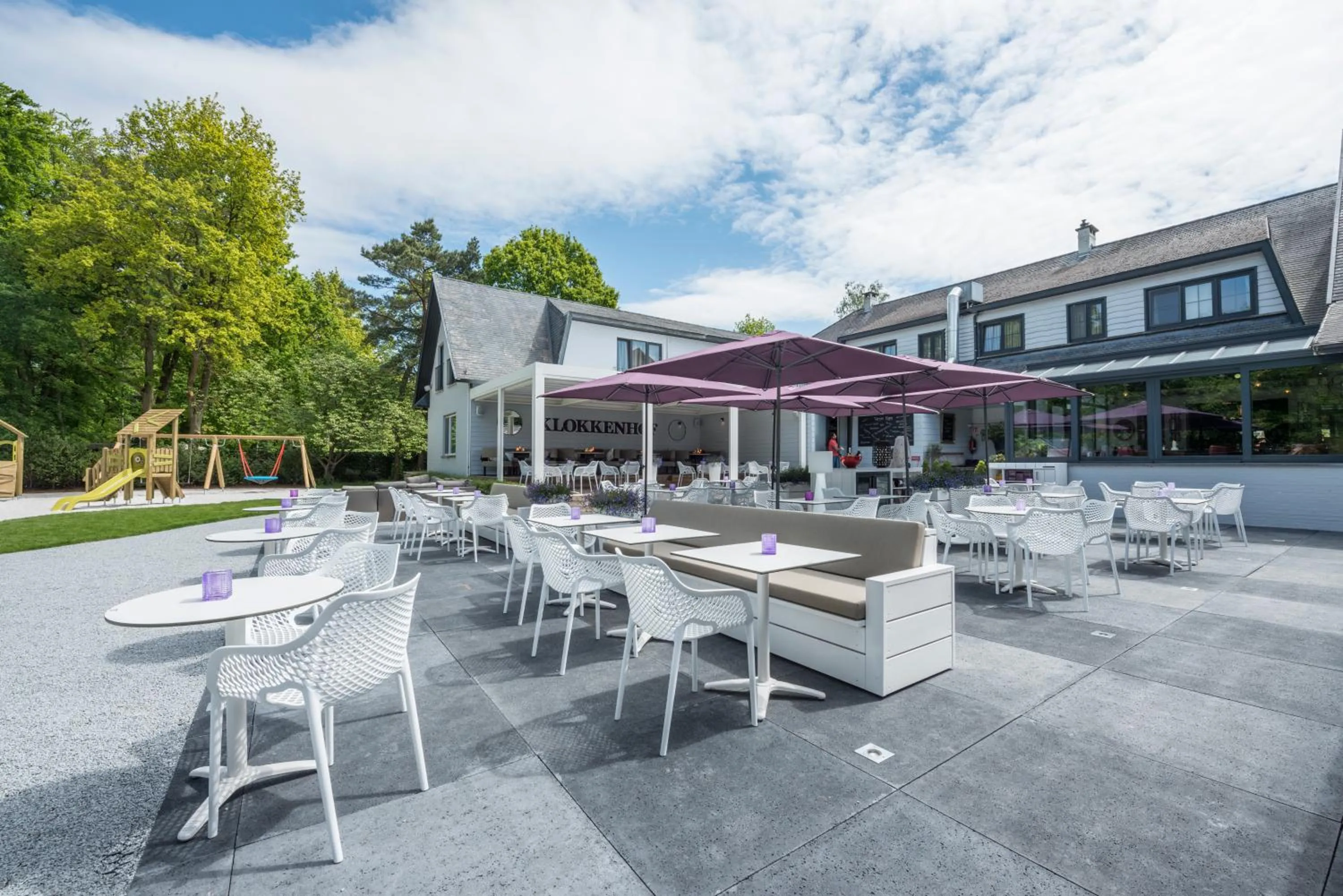 Restaurant/places to eat in Charmehotel Klokkenhof