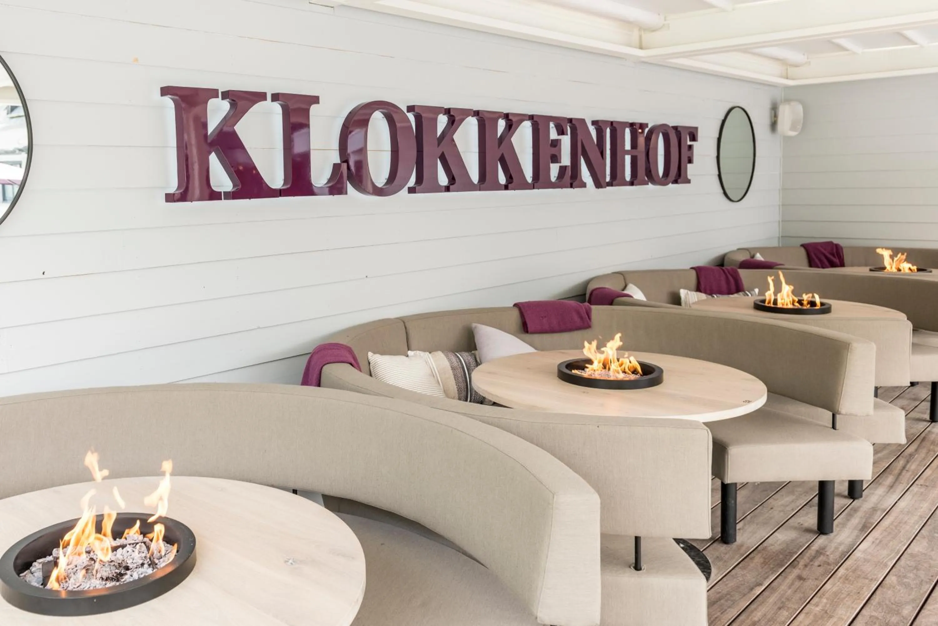 Restaurant/places to eat in Charmehotel Klokkenhof