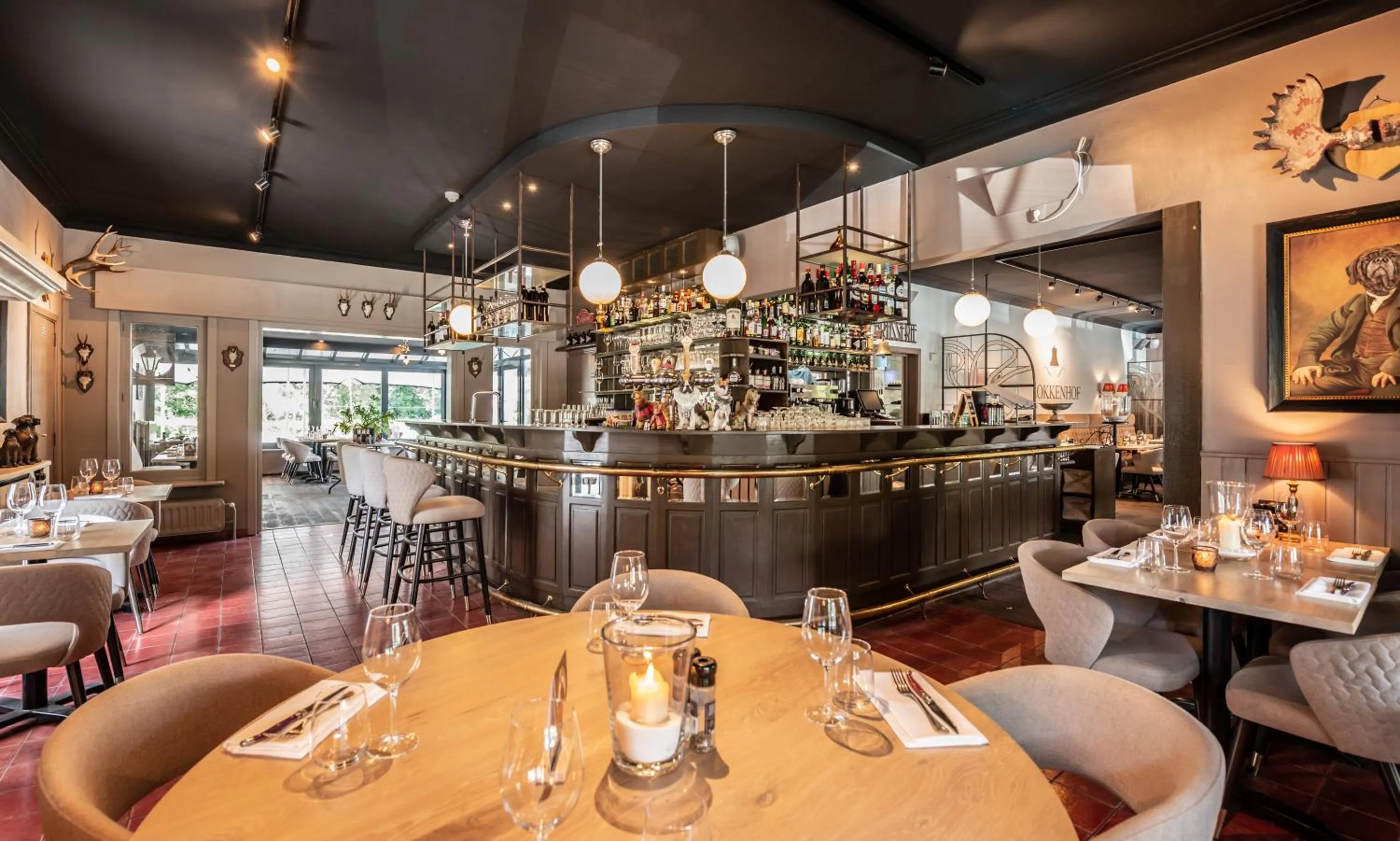 Restaurant/places to eat in Charmehotel Klokkenhof