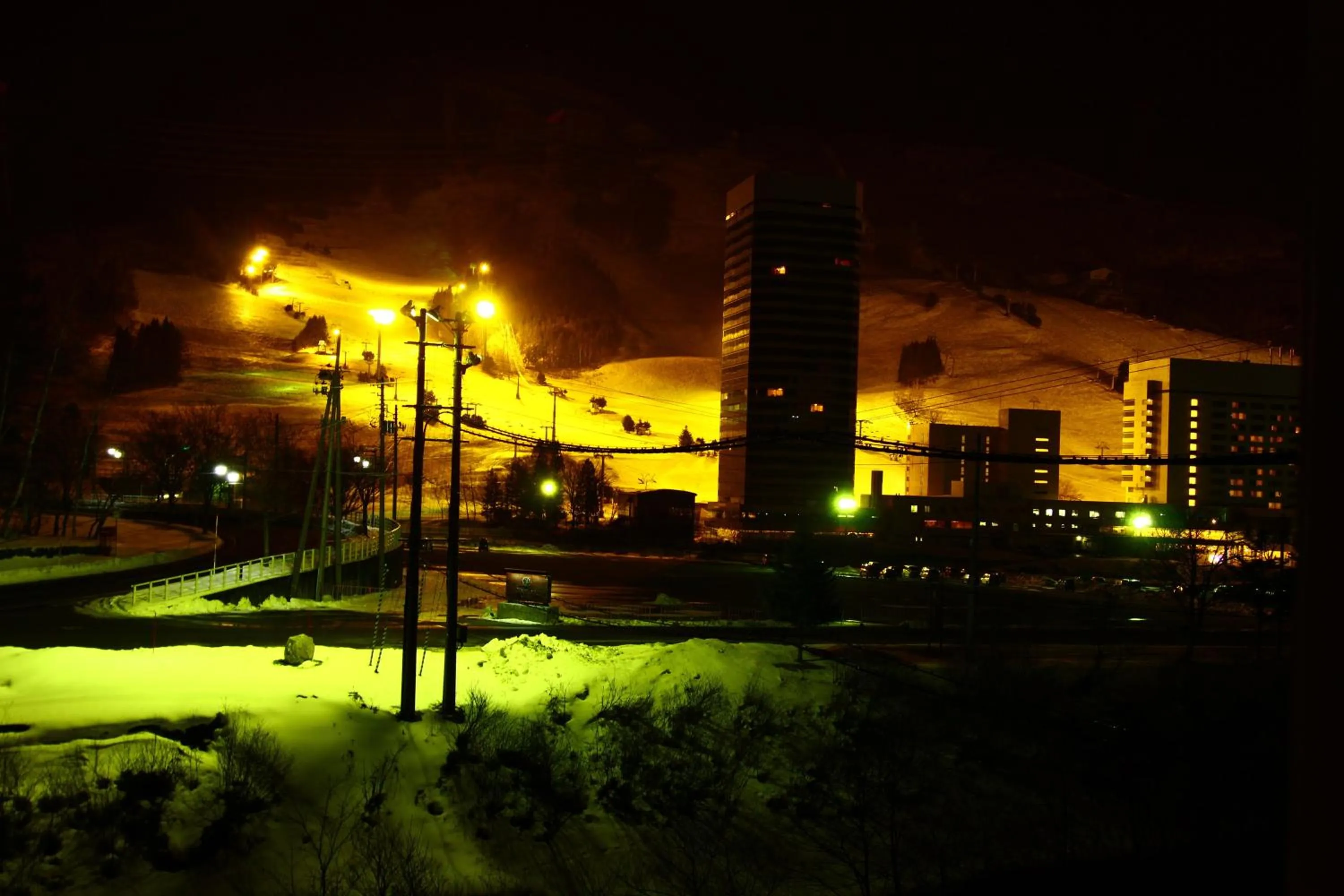 Mountain view in Hotel Utopia