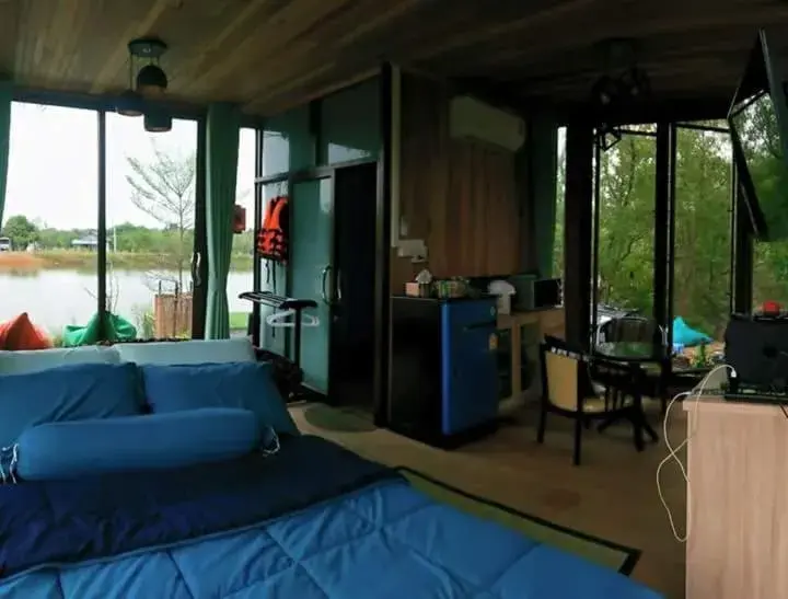 Queen Room with Balcony in Calm at Bangphat Queen Room with Balcony in Calm at Bangphat