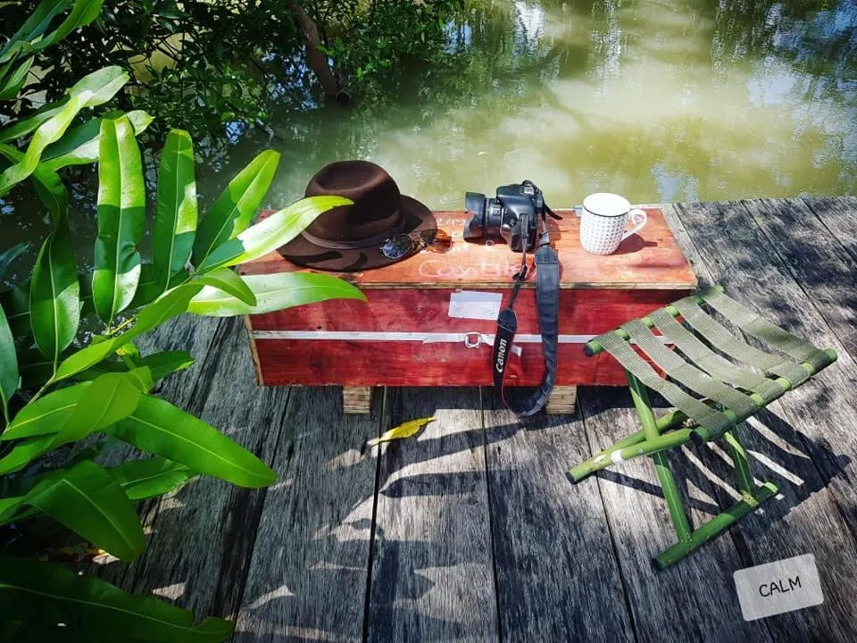 Patio in Calm at Bangphat